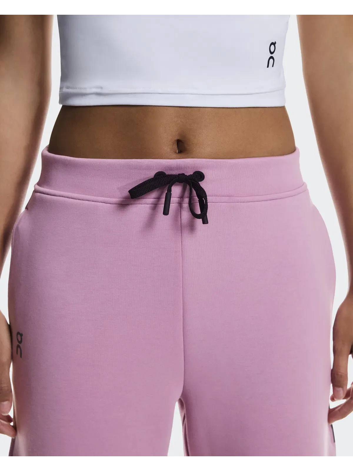 Женские брюки-свитшот с боковым карманом на молнии Focus Tech Sweatpants On, Sakura — 4