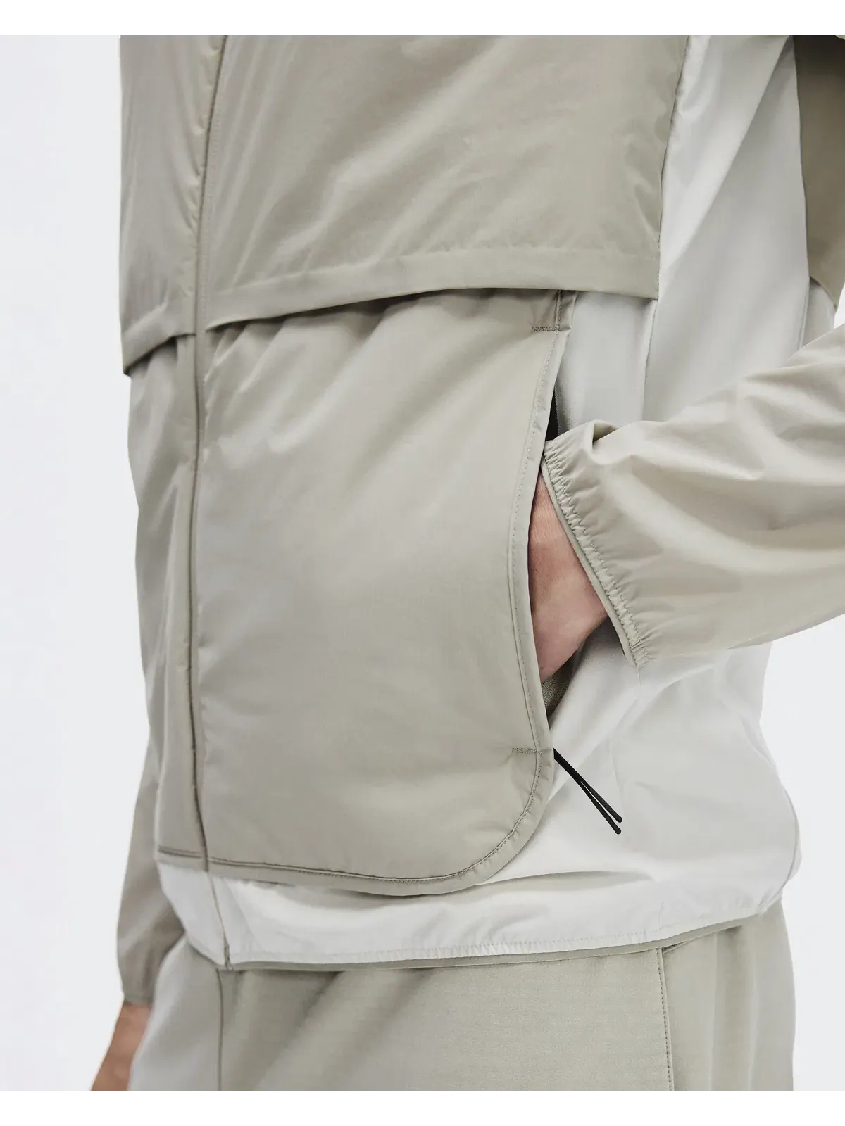 Мужская куртка утепленная с вентиляцией Weather Jacket Insulated On, Brume Hare — 7