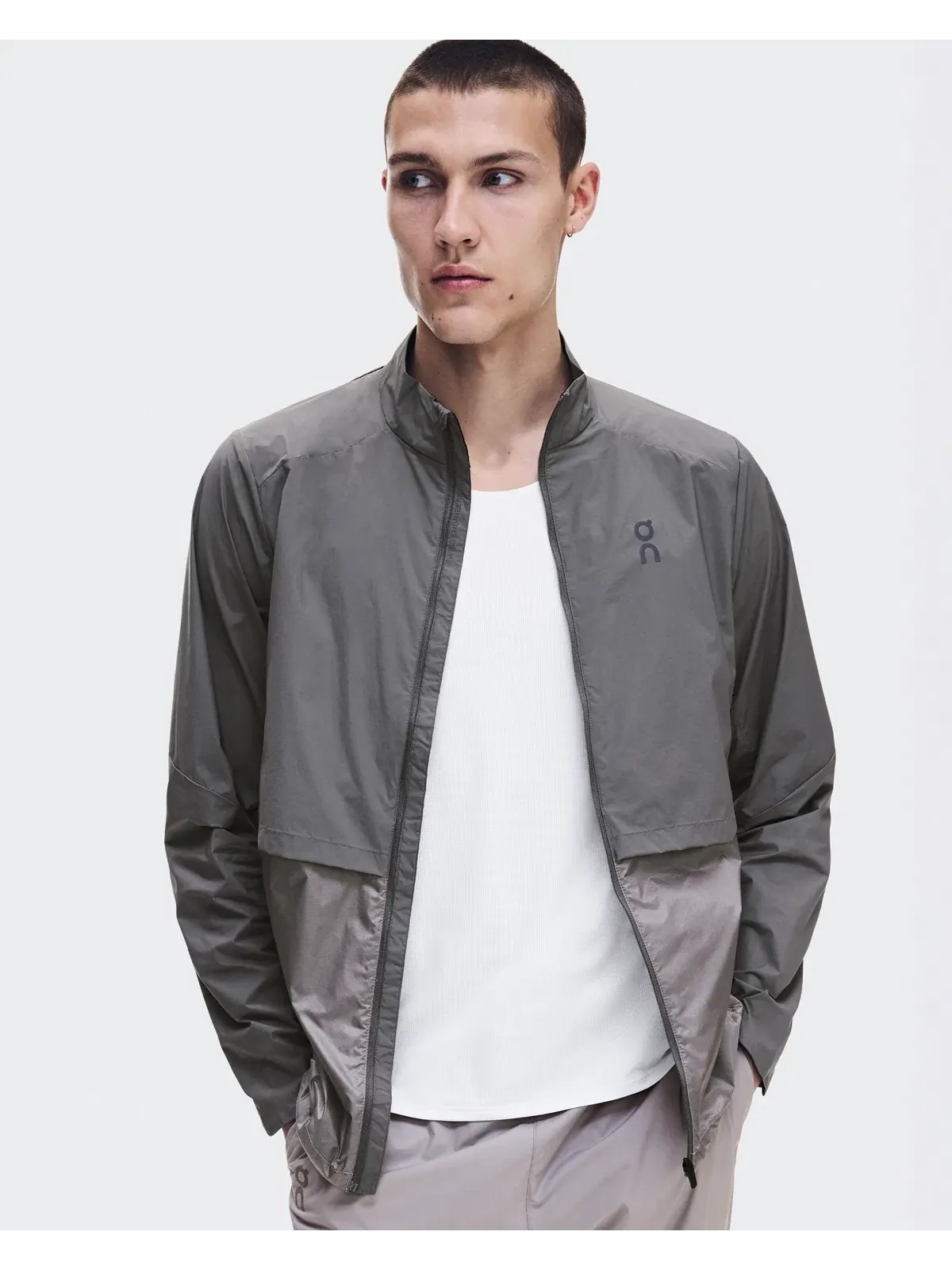 Мужская беговая куртка ветрозащитная упаковываемая Weather Jacket On, Ember Ore — 3