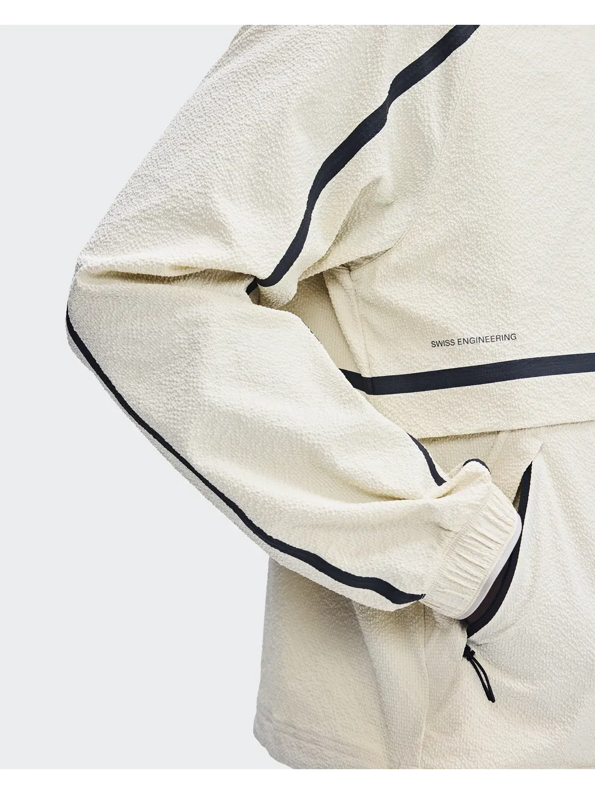 Мужская беговая куртка с ветро- и водонепроницаемой тканью Performance Volt Jacket On, Hare — 6