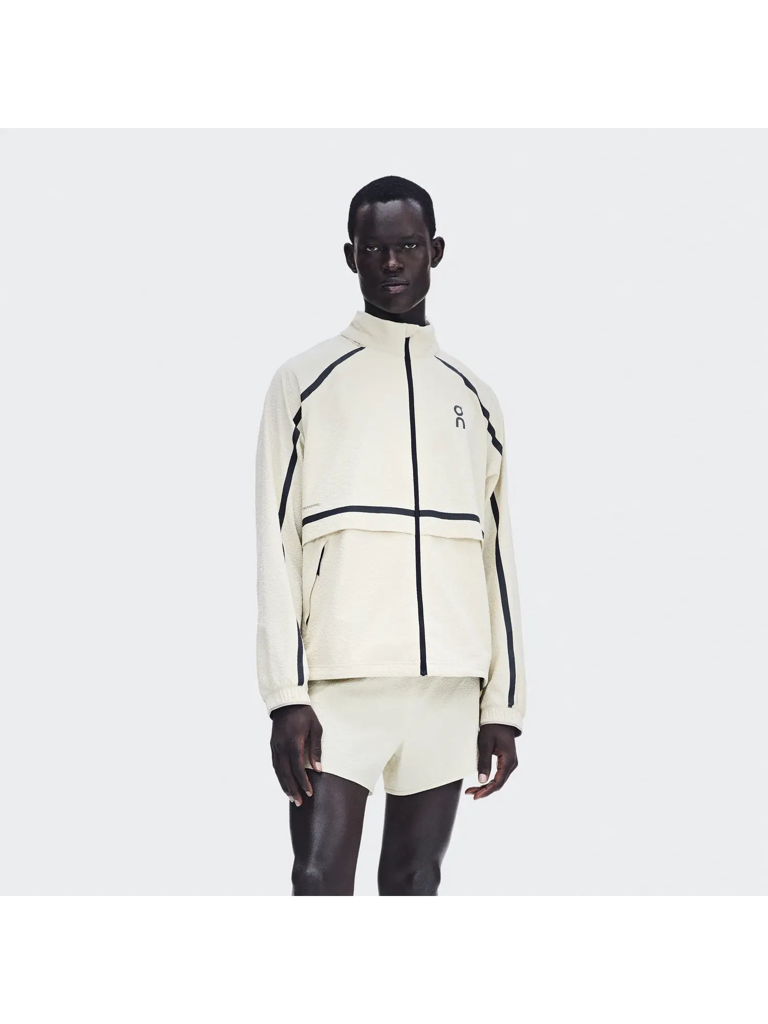 Мужская беговая куртка с ветро- и водонепроницаемой тканью Performance Volt Jacket On, Hare — 9