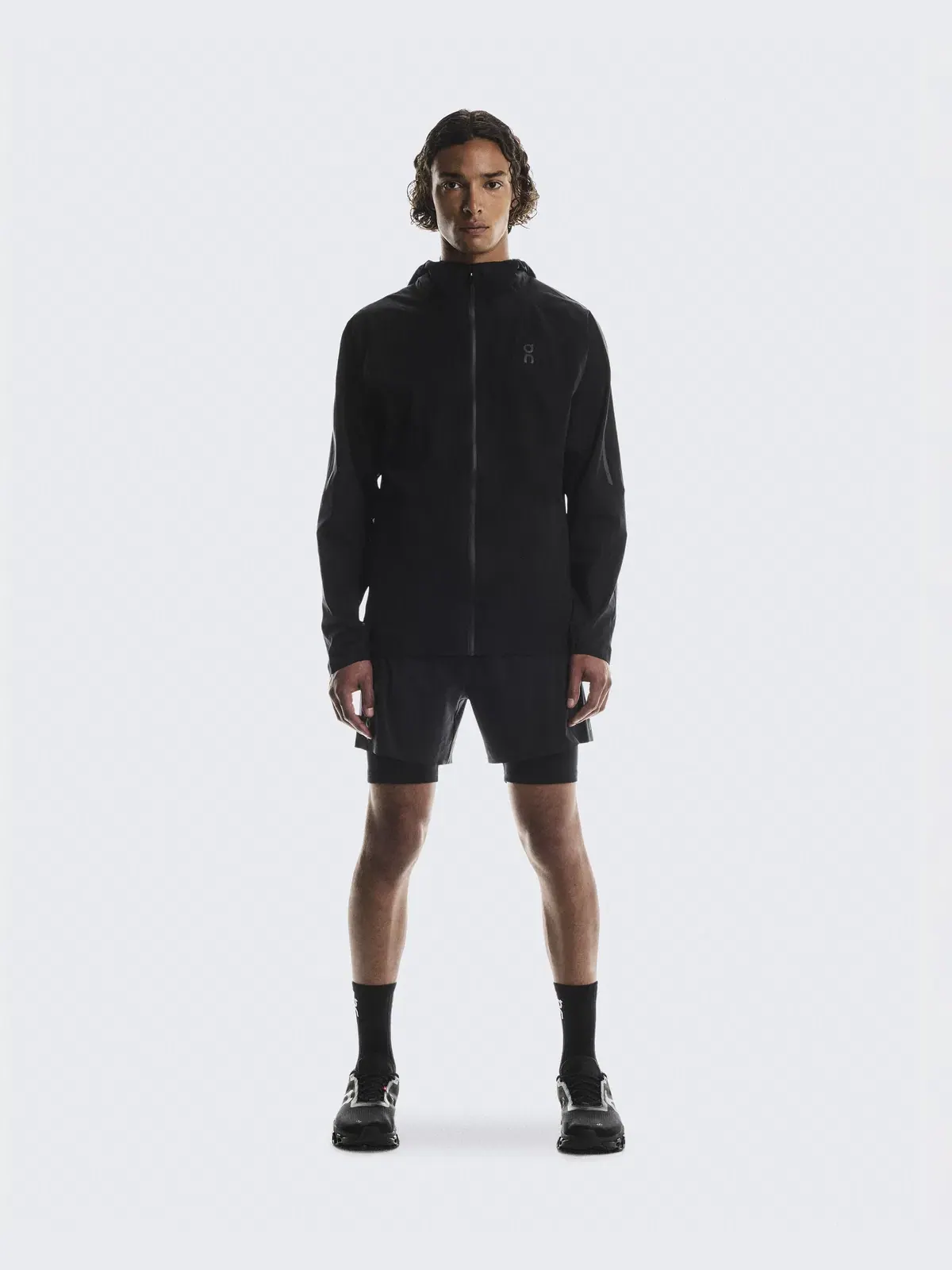 Мужская куртка беговая водостойкая с капюшоном Performance Jacket Waterproof On — 2