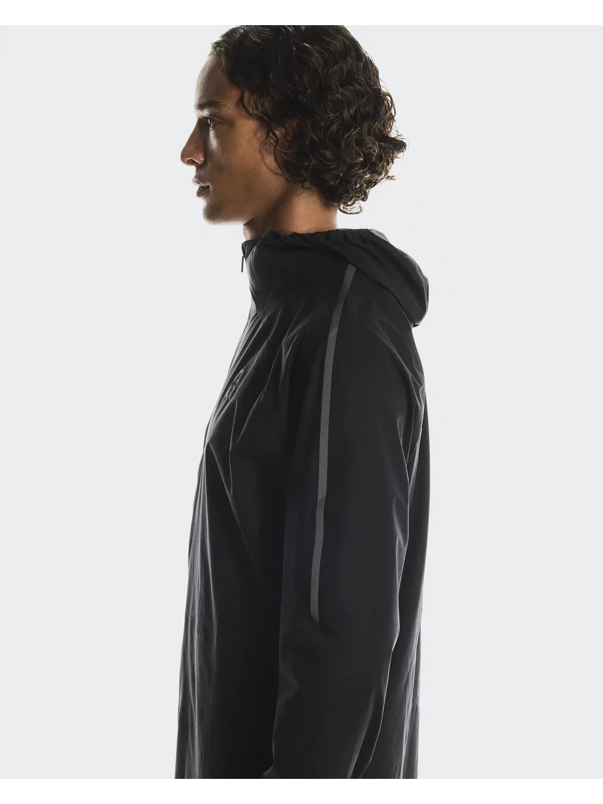 Мужская куртка беговая водостойкая с капюшоном Performance Jacket Waterproof On — 5