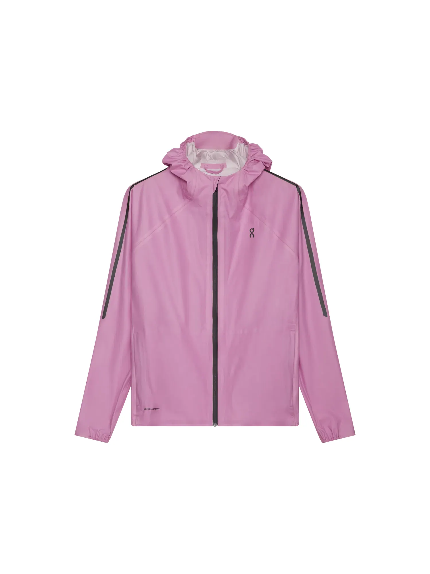 Женская куртка беговая водостойкая с капюшоном Performance Jacket Waterproof On, Sakura — 1