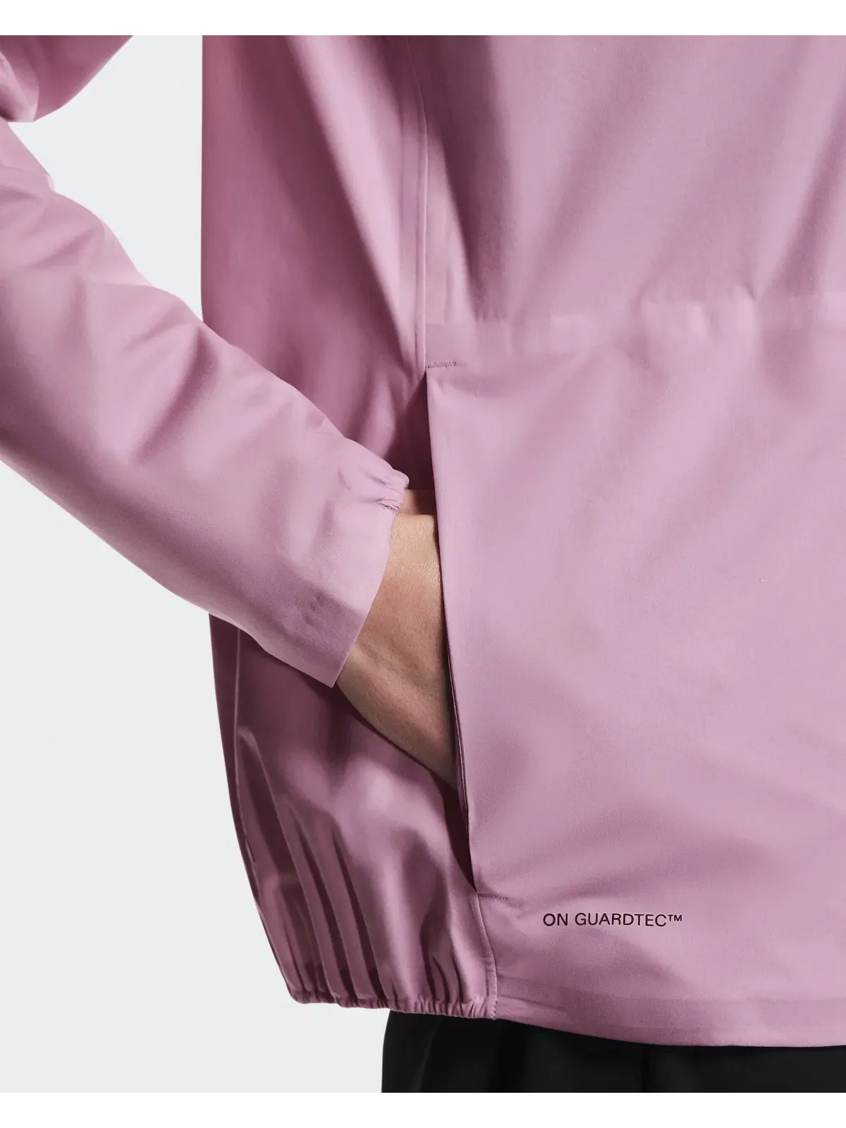 Женская куртка беговая водостойкая с капюшоном Performance Jacket Waterproof On, Sakura — 8