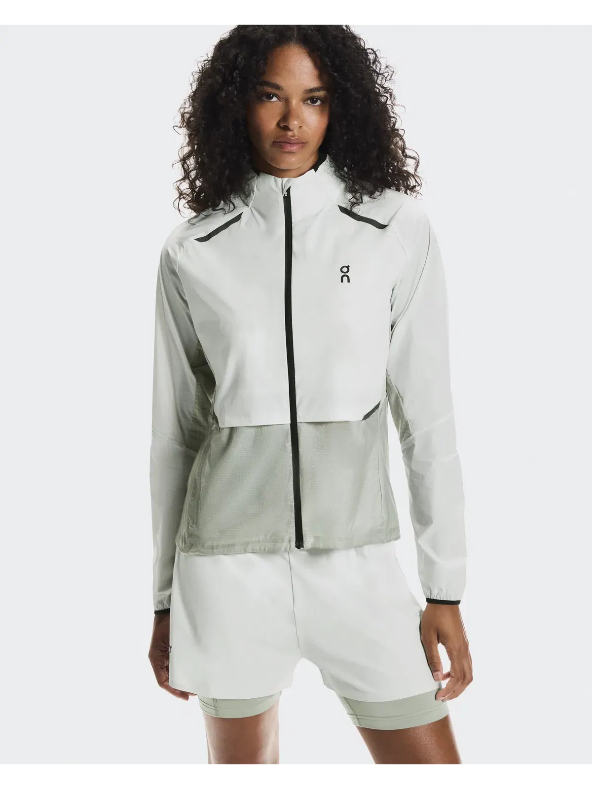 Женская беговая куртка ветрозащитная Weather Jacket On, Iceberg Tin — 4