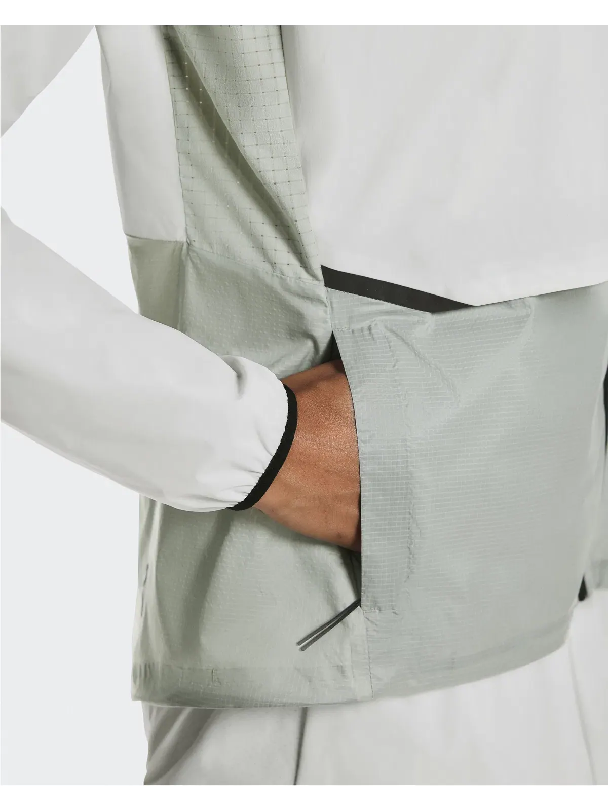 Женская беговая куртка ветрозащитная Weather Jacket On, Iceberg Tin — 6