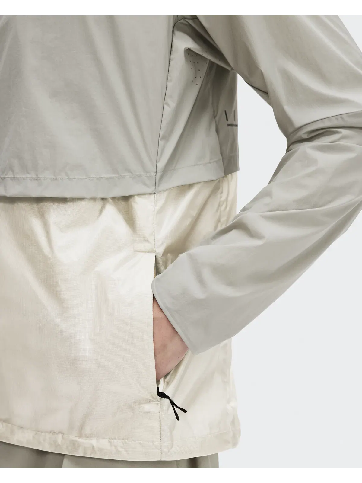 Мужская беговая куртка ветрозащитная водонепроницаемая Weather Jacket On, Brume Hare — 5