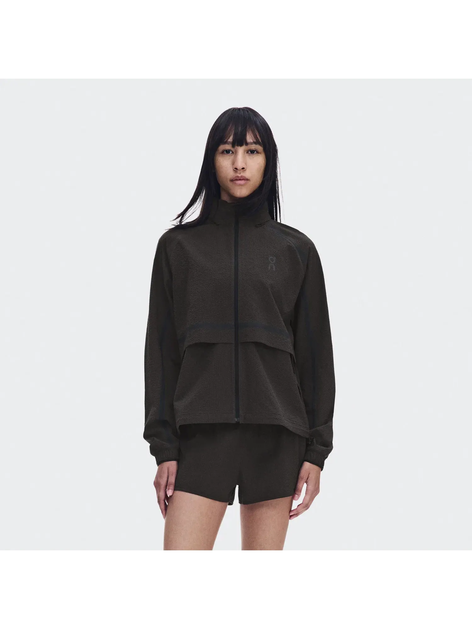 Женская беговая куртка с водоотталкивающей тканью Performance Volt Jacket On — 10