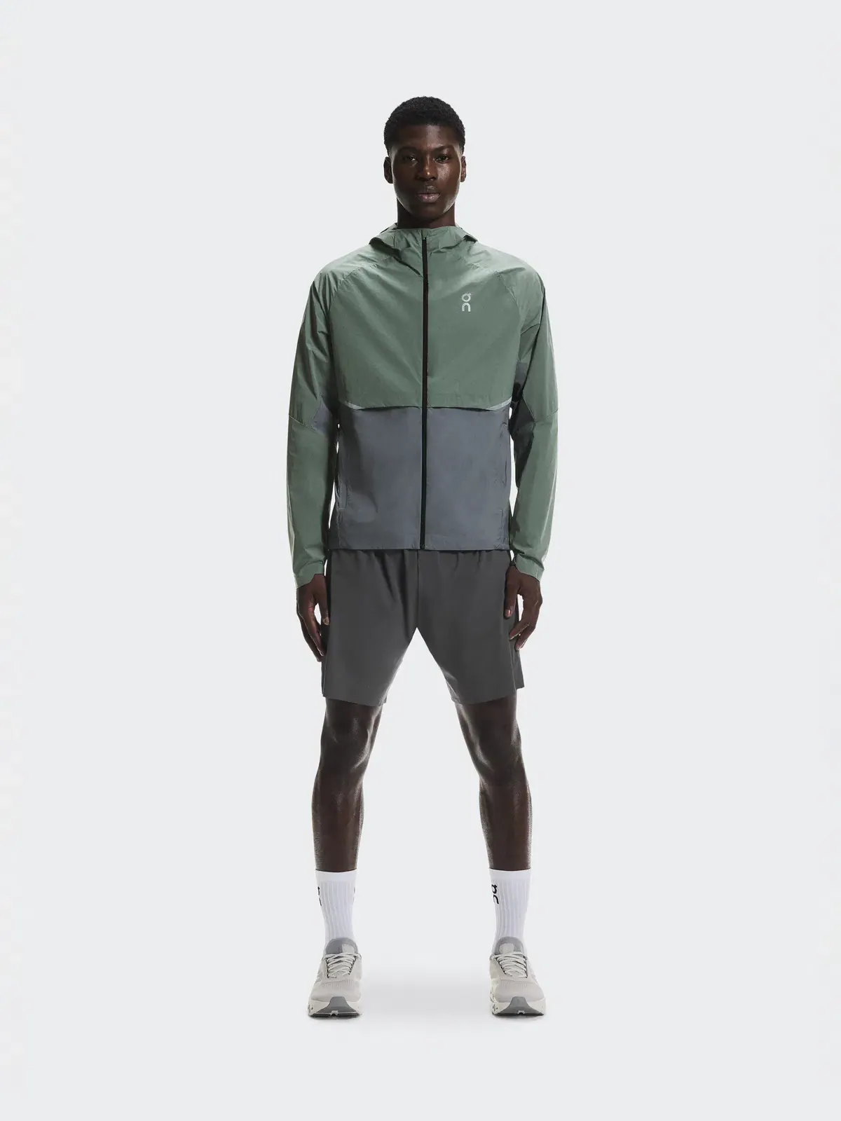 Мужская беговая куртка водоотталкивающая Core Jacket On — 2