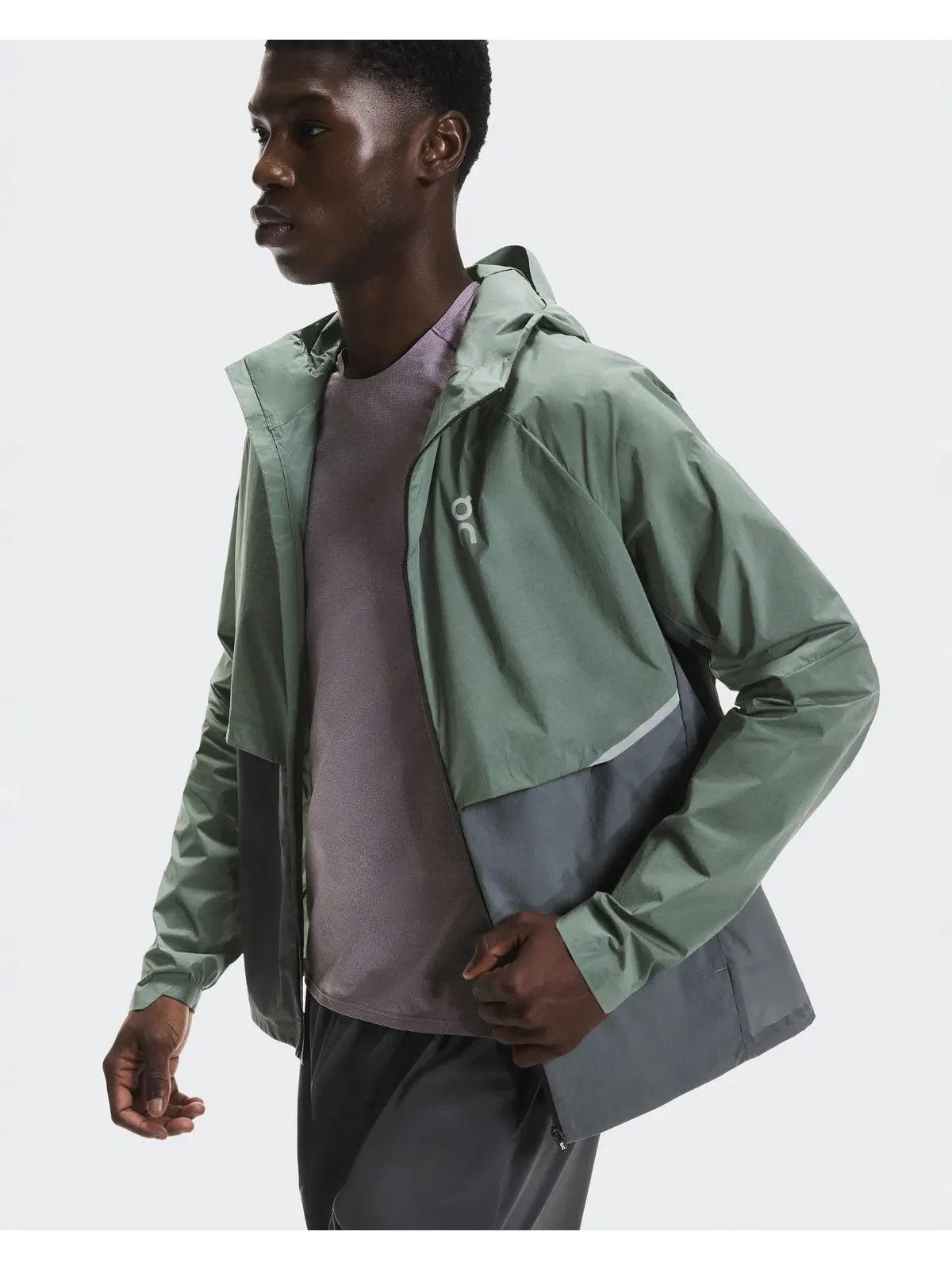 Мужская беговая куртка водоотталкивающая Core Jacket On — 9