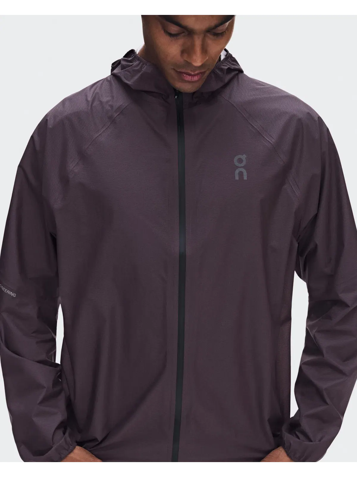 Мужская куртка для бега с водоотталкивающей защитой Ultra Jacket On, Urchin — 3