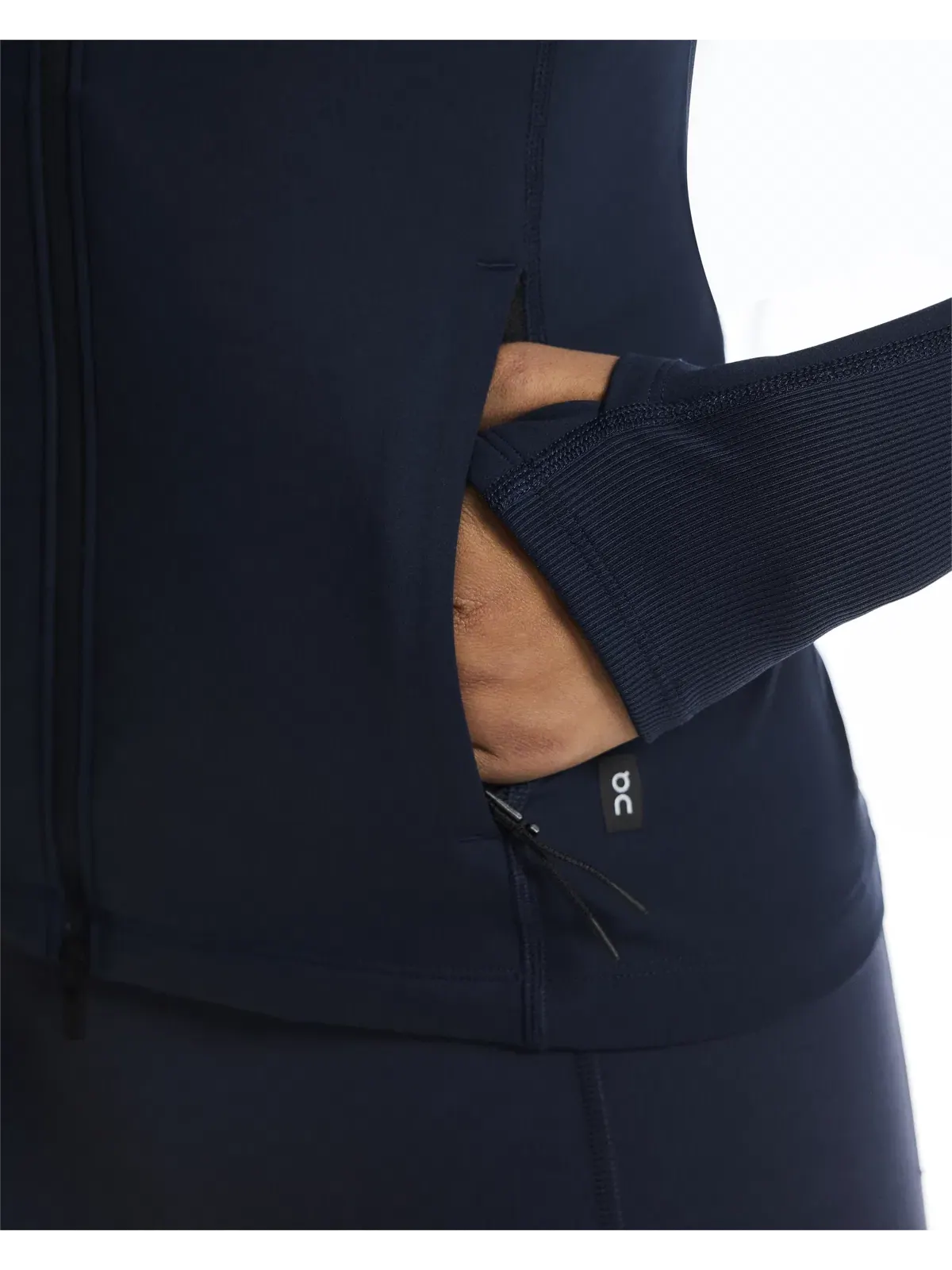 Женская куртка тренировочная с сетчатыми вставками Studio Jacket On — 5