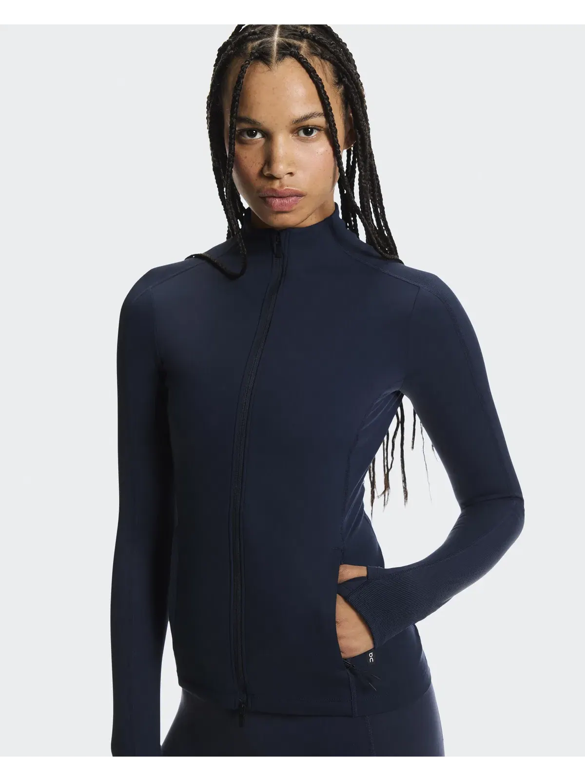 Женская куртка тренировочная с сетчатыми вставками Studio Jacket On — 7