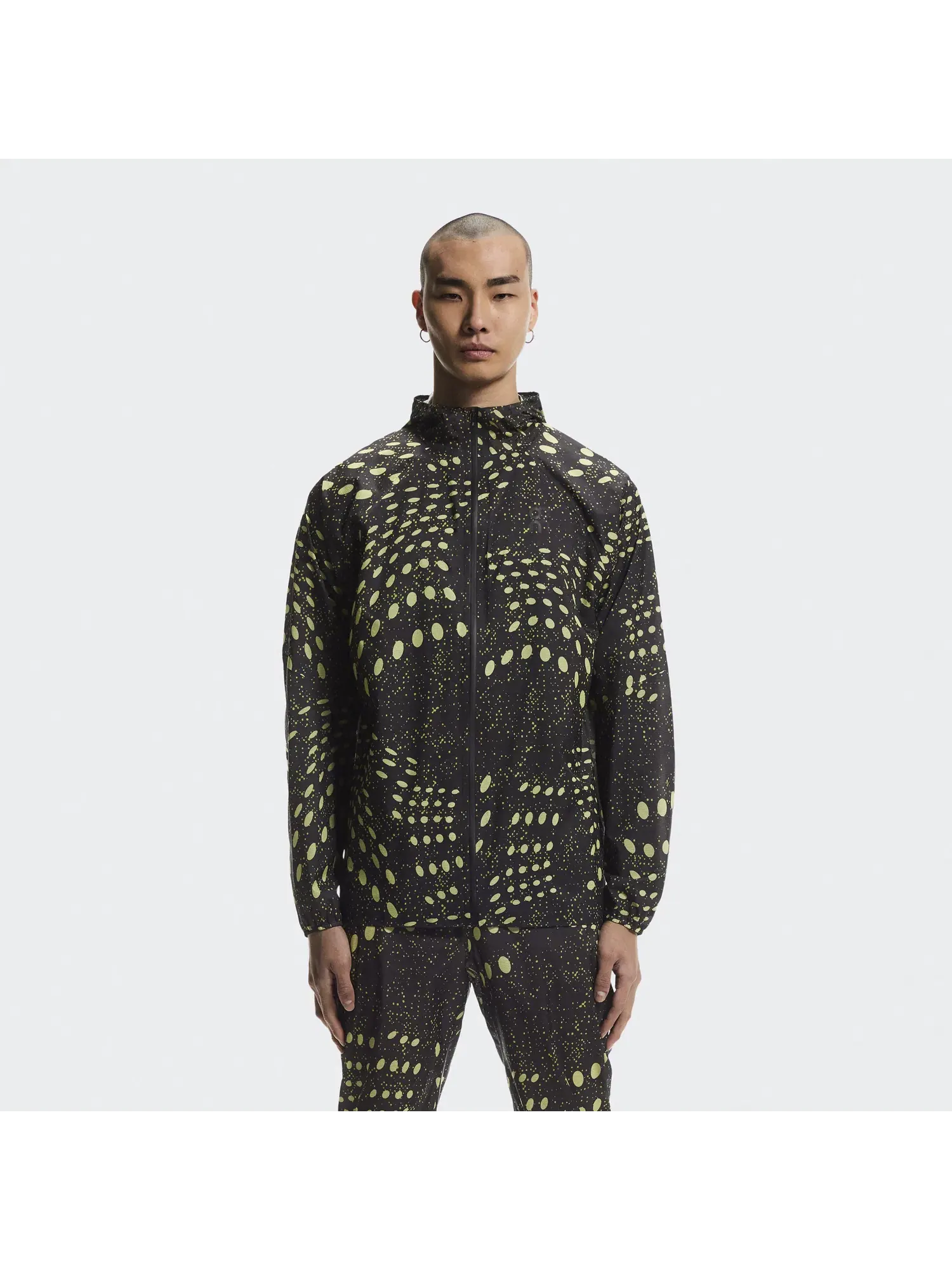 Мужская куртка для бега с защитой от дождя Ultra Jacket On, Iron Lime — 11