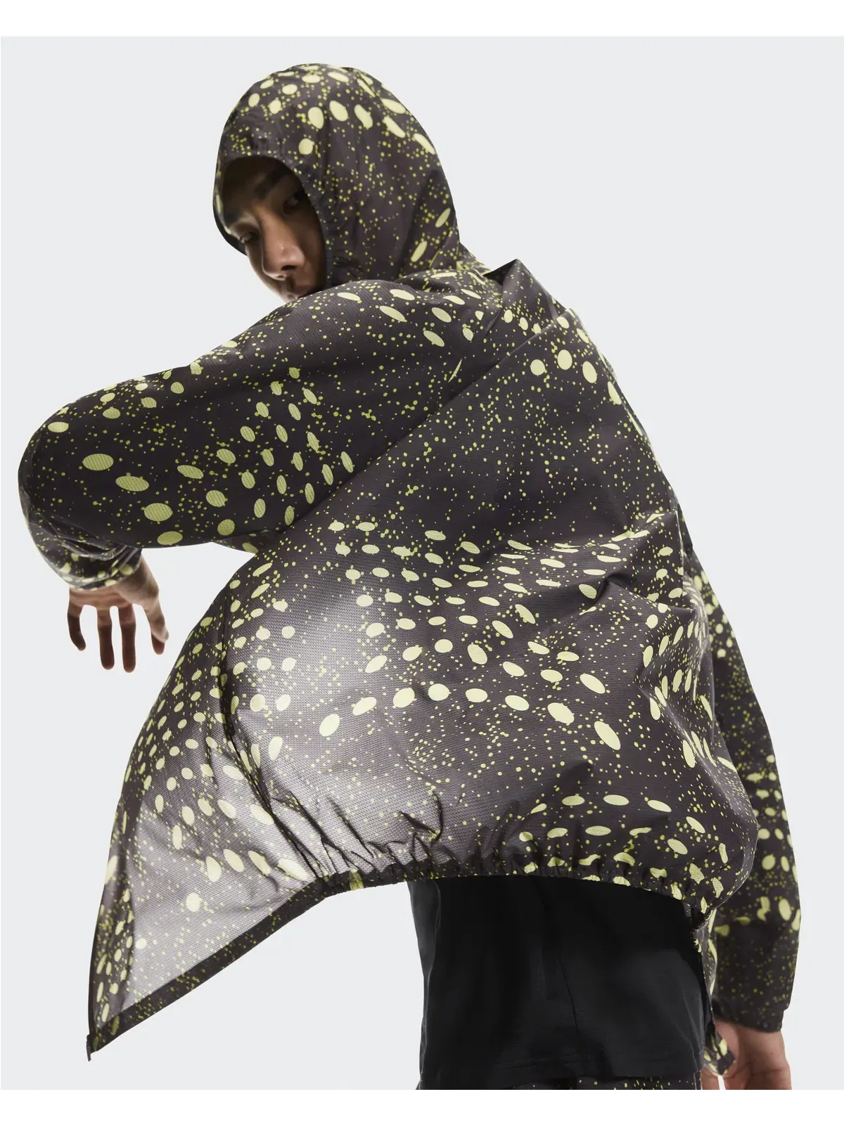 Мужская куртка для бега с защитой от дождя Ultra Jacket On, Iron Lime — 6