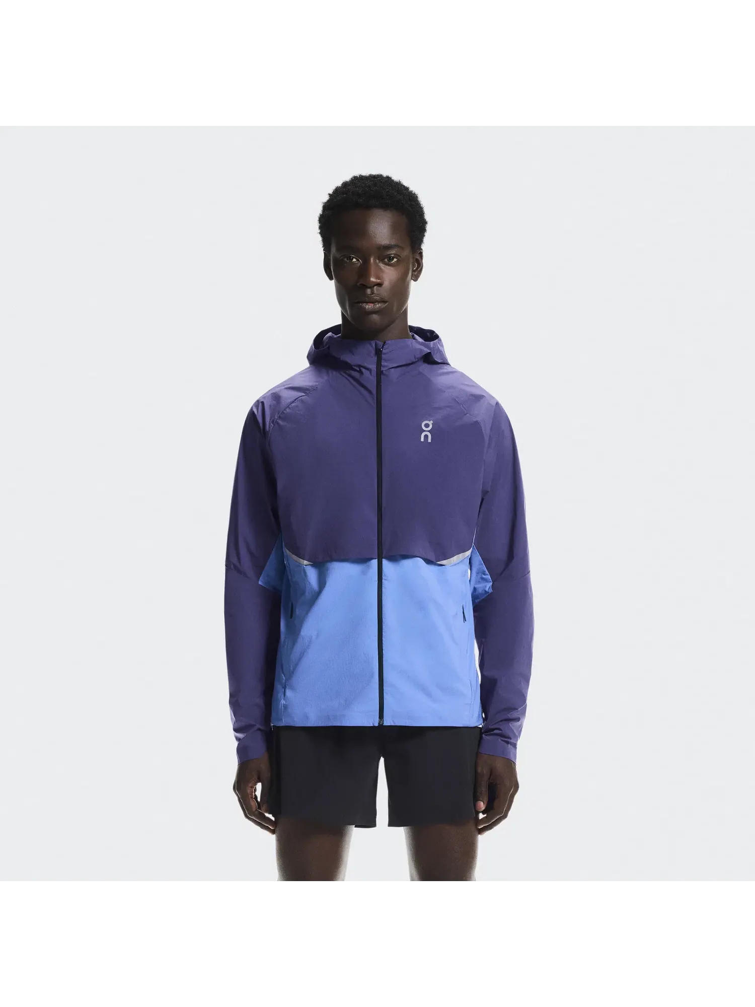 Мужская беговая куртка водоотталкивающая с регулируемым капюшоном Core Jacket On, Twilight Sailor — 11