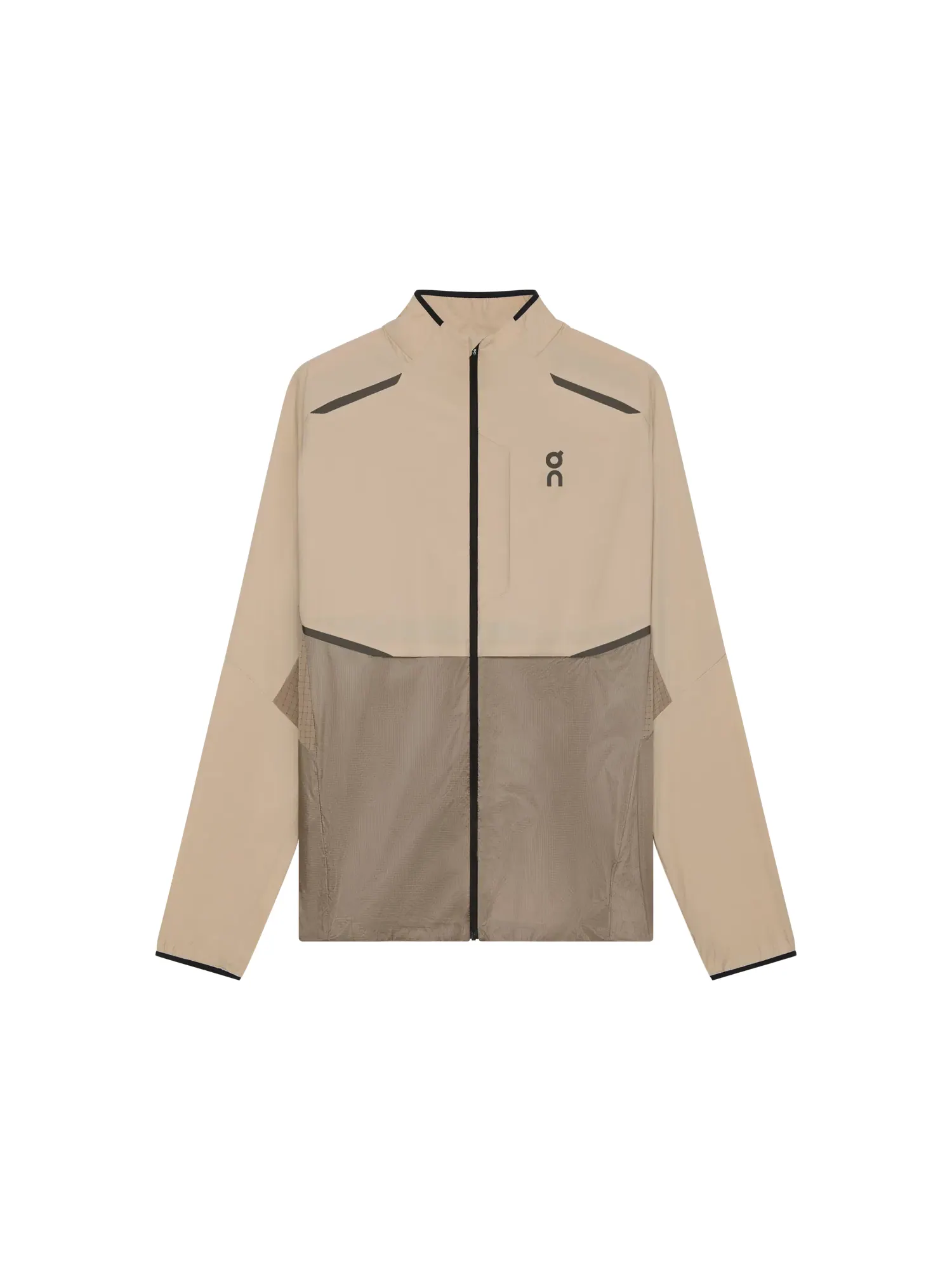 Мужская беговая куртка ветрозащитная Weather Jacket On, Desert Cinder — 1