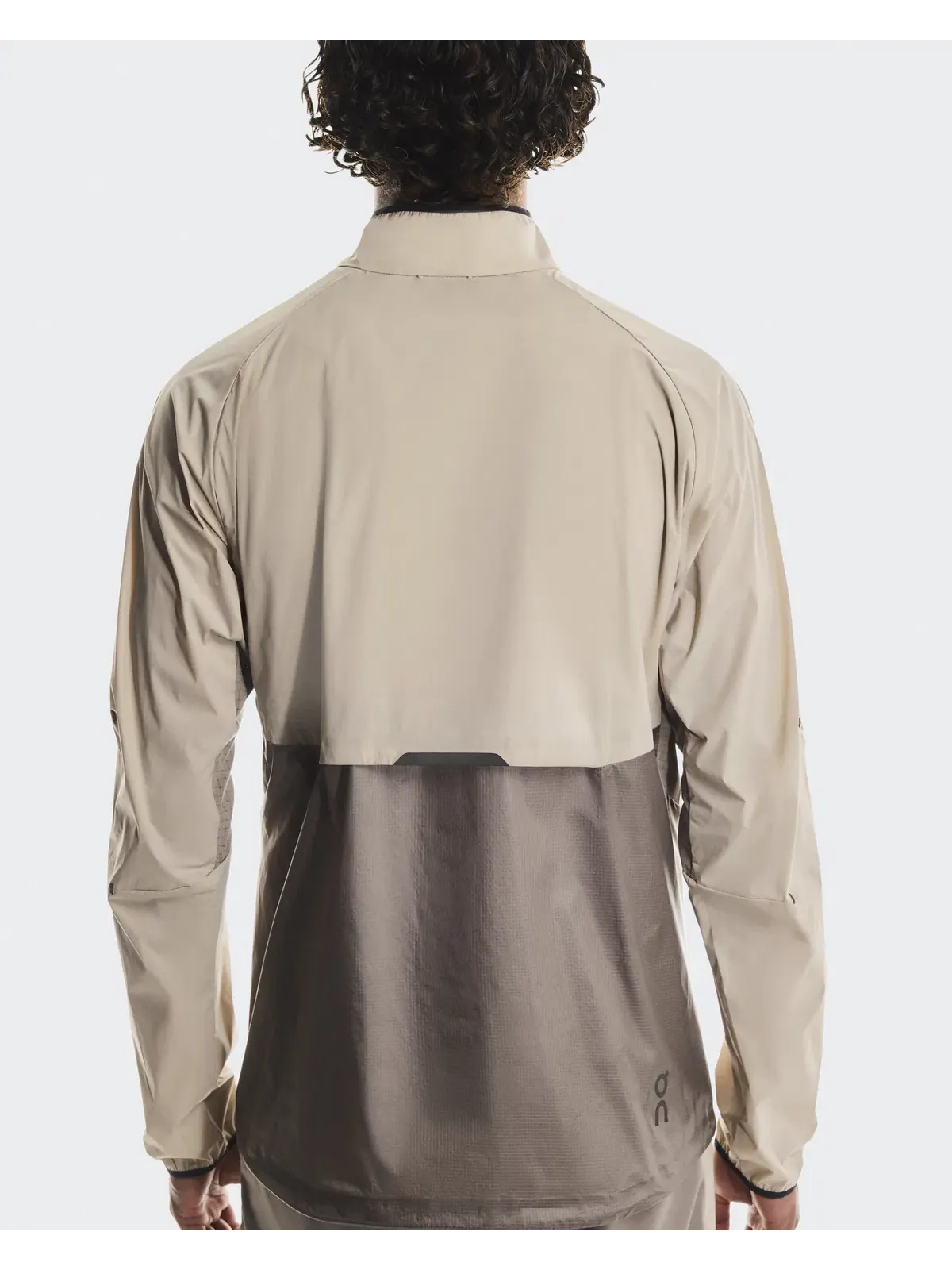 Мужская беговая куртка ветрозащитная Weather Jacket On, Desert Cinder — 5
