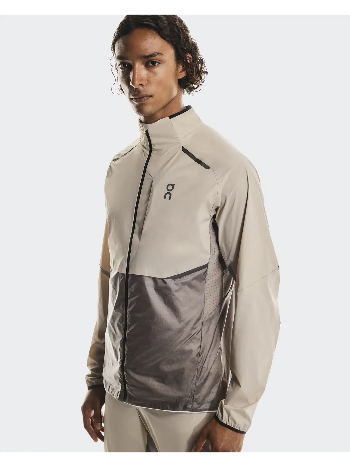 Мужская беговая куртка ветрозащитная Weather Jacket On, Desert Cinder — 6