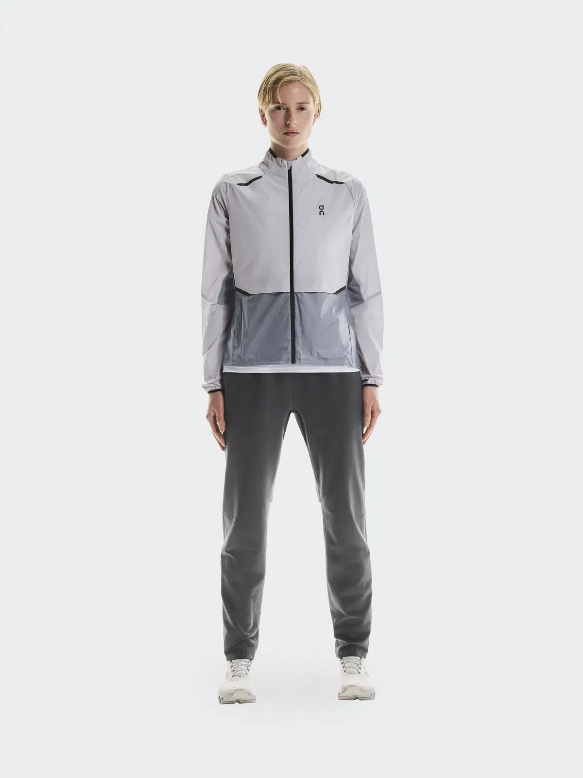 Женская беговая куртка ветрозащитная Weather Jacket On, Nimbus Lilac — 2