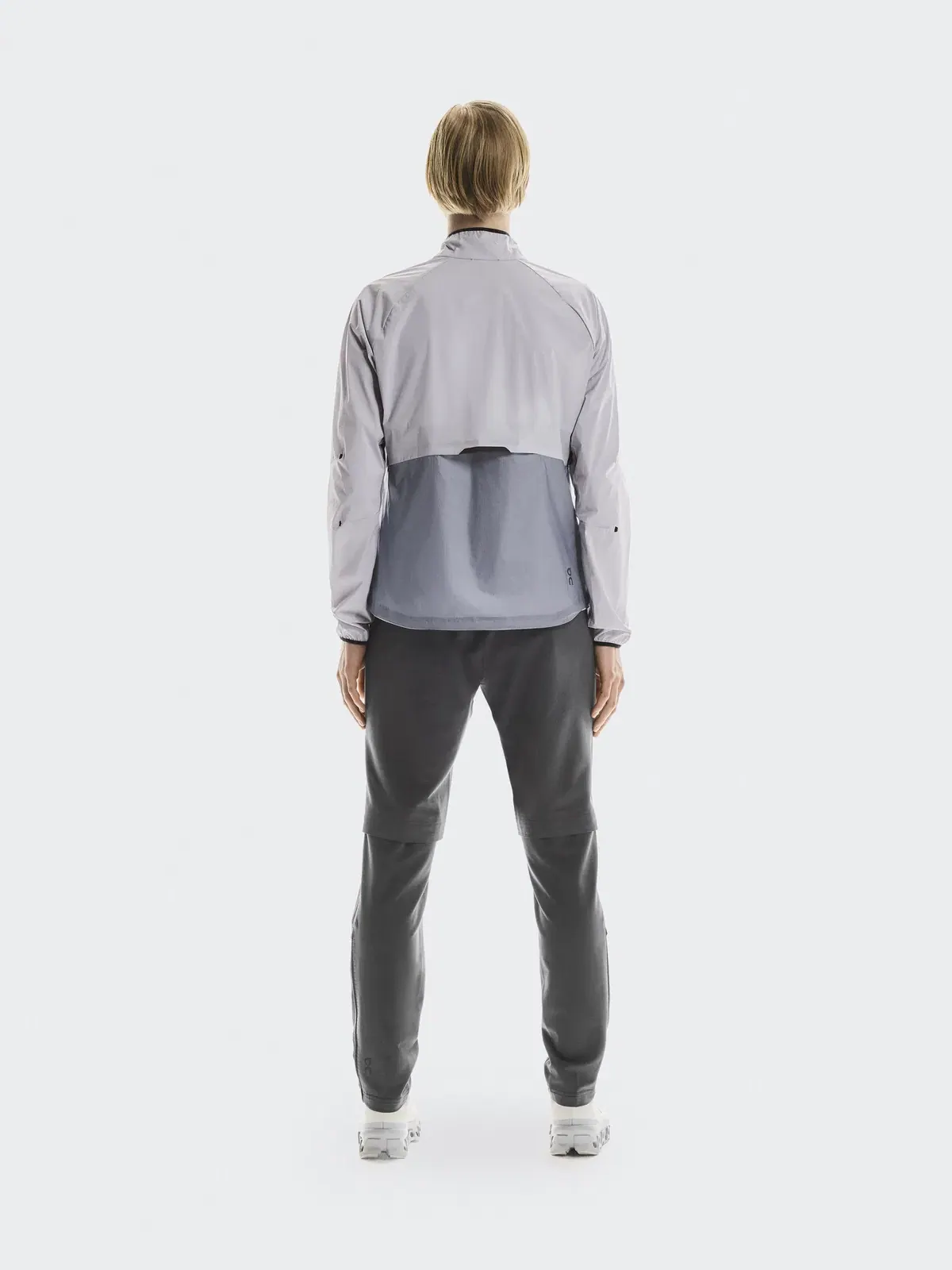 Женская беговая куртка ветрозащитная Weather Jacket On, Nimbus Lilac — 3