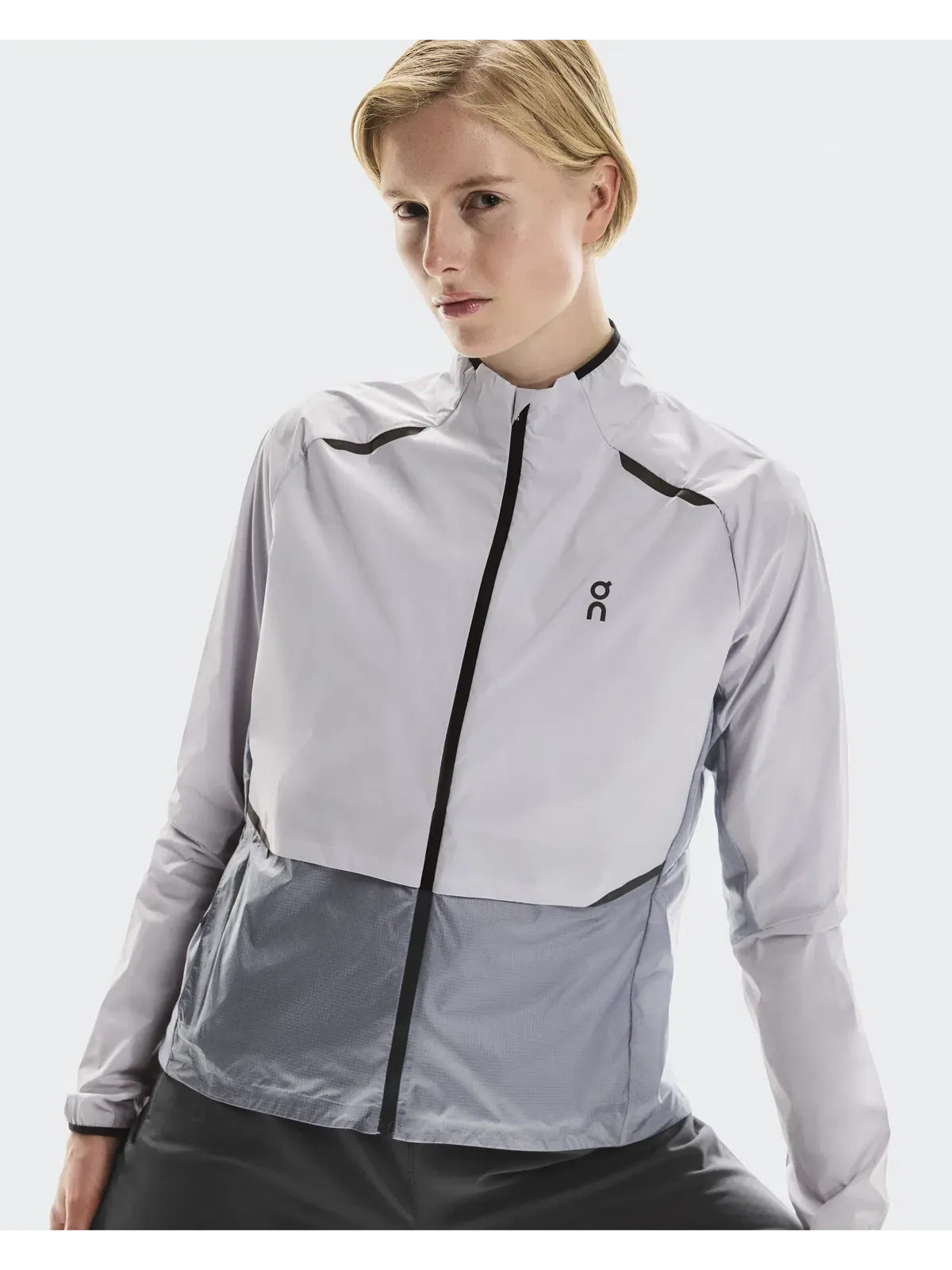 Женская беговая куртка ветрозащитная Weather Jacket On, Nimbus Lilac — 4