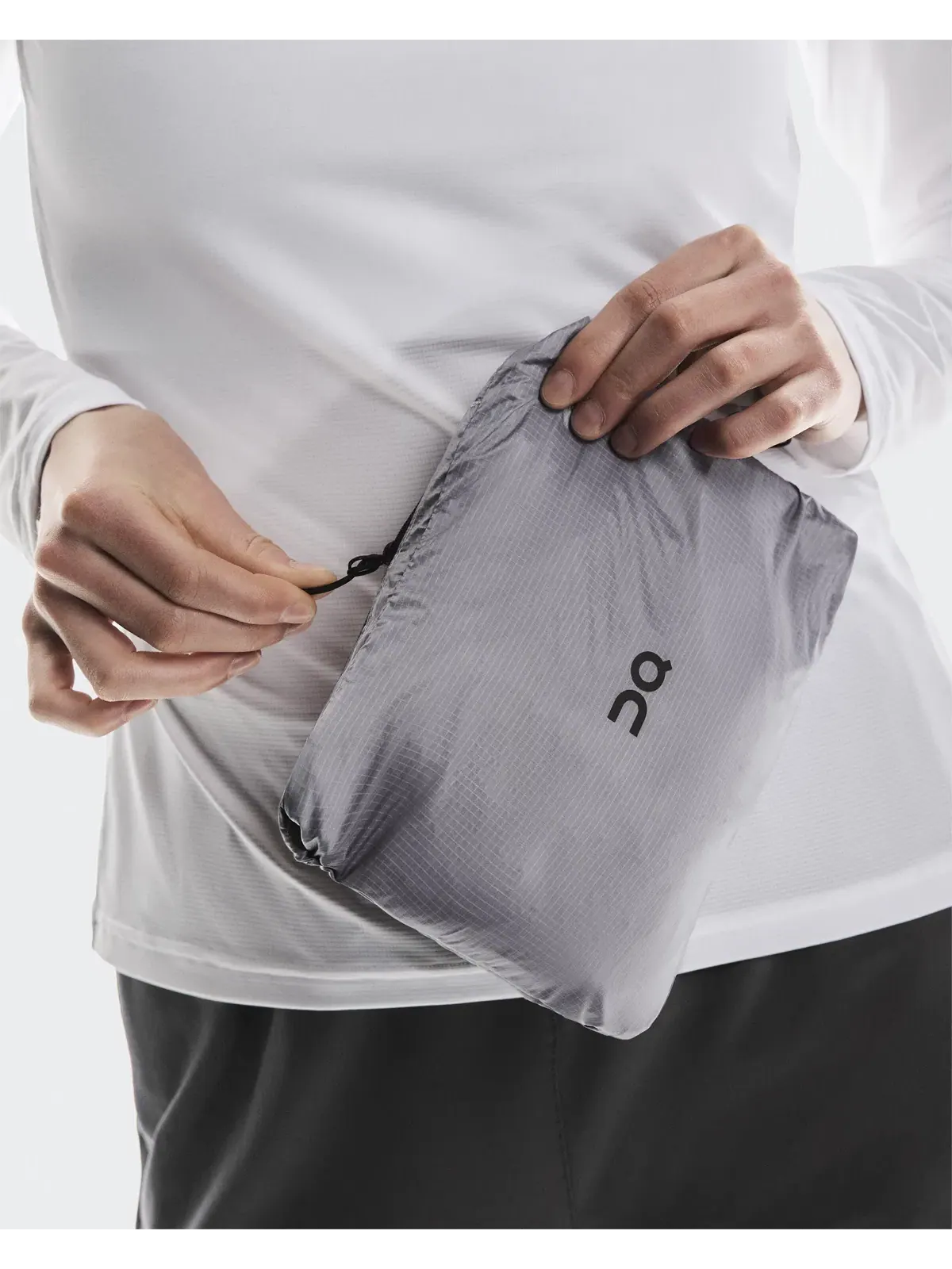 Женская беговая куртка ветрозащитная Weather Jacket On, Nimbus Lilac — 6
