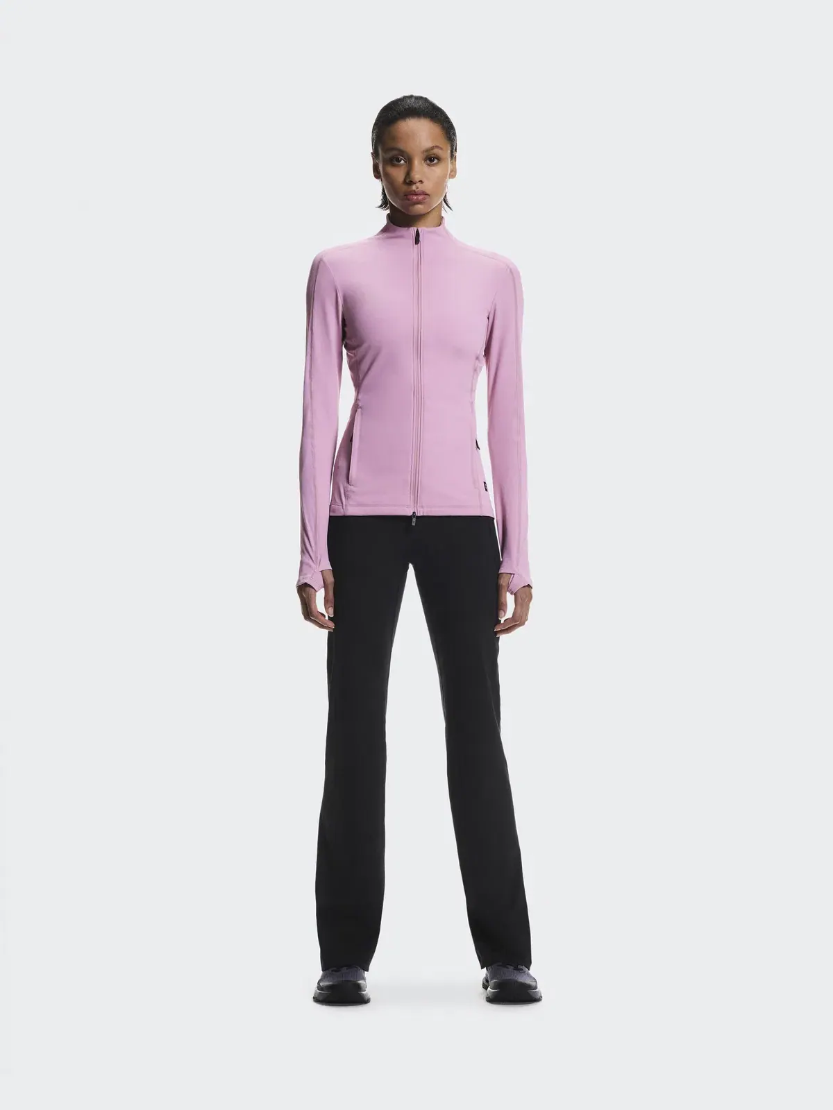 Женская куртка тренировочная с сетчатыми вставками Studio Jacket On, Sakura — 2