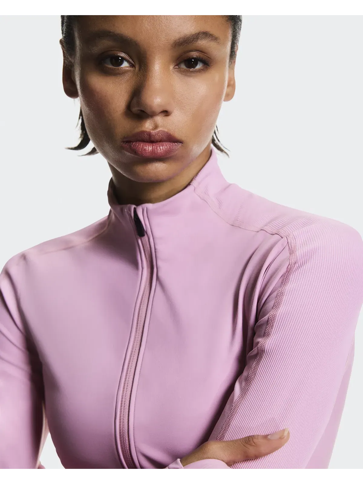Женская куртка тренировочная с сетчатыми вставками Studio Jacket On, Sakura — 6