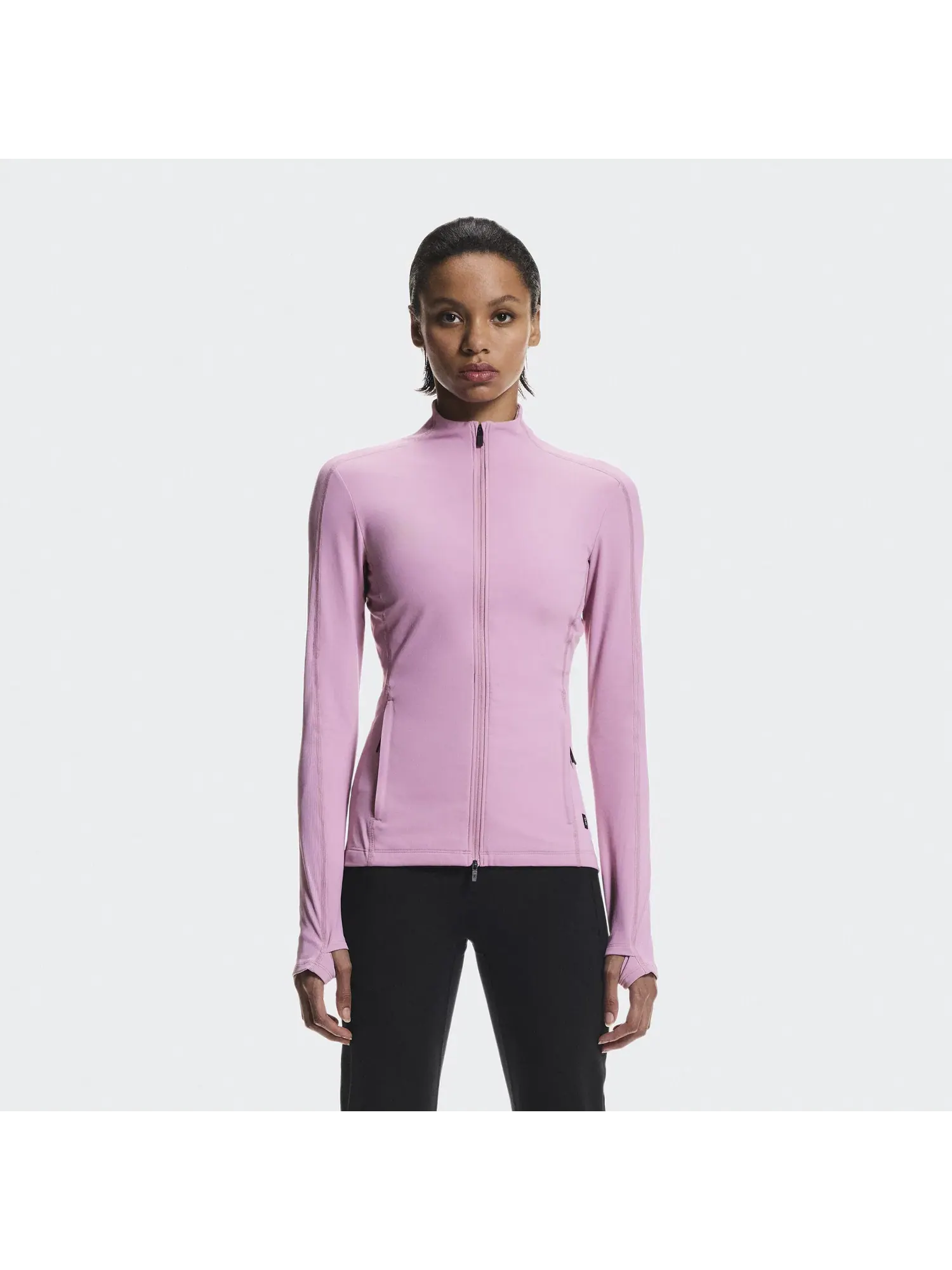 Женская куртка тренировочная с сетчатыми вставками Studio Jacket On, Sakura — 9