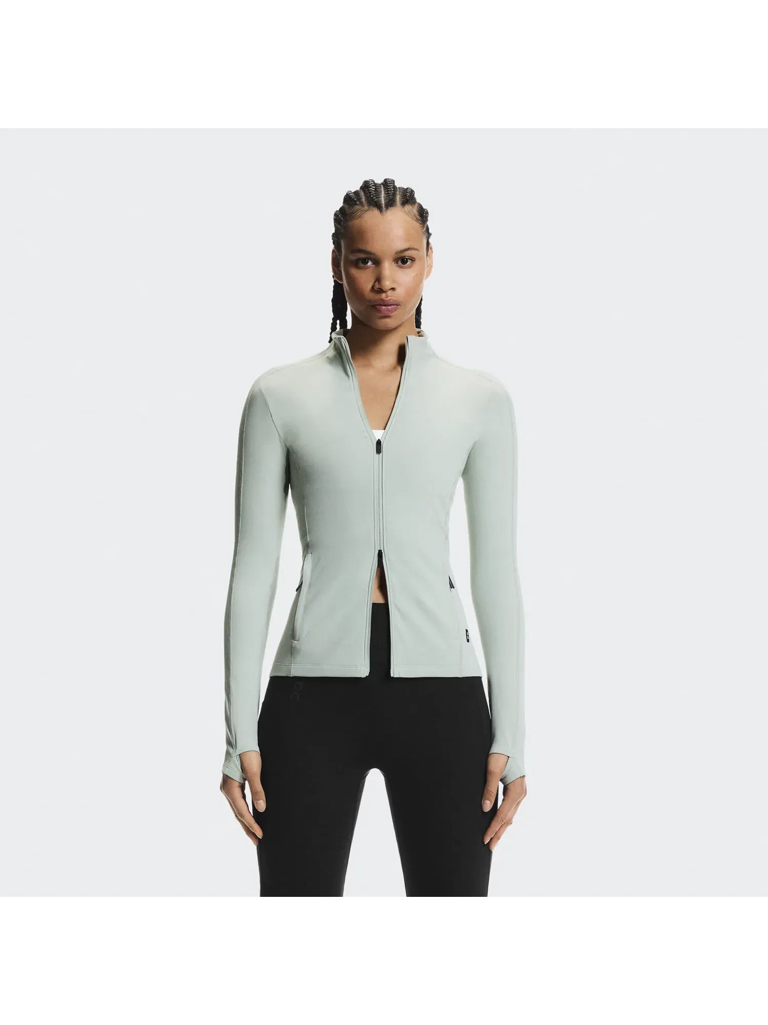Женская куртка для тренировок с сетчатыми вставками Studio Jacket On — 9