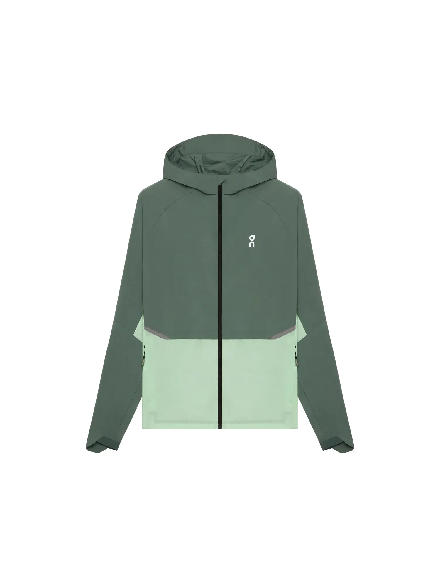 Женская беговая куртка водоотталкивающая с капюшоном Core Jacket On — 1