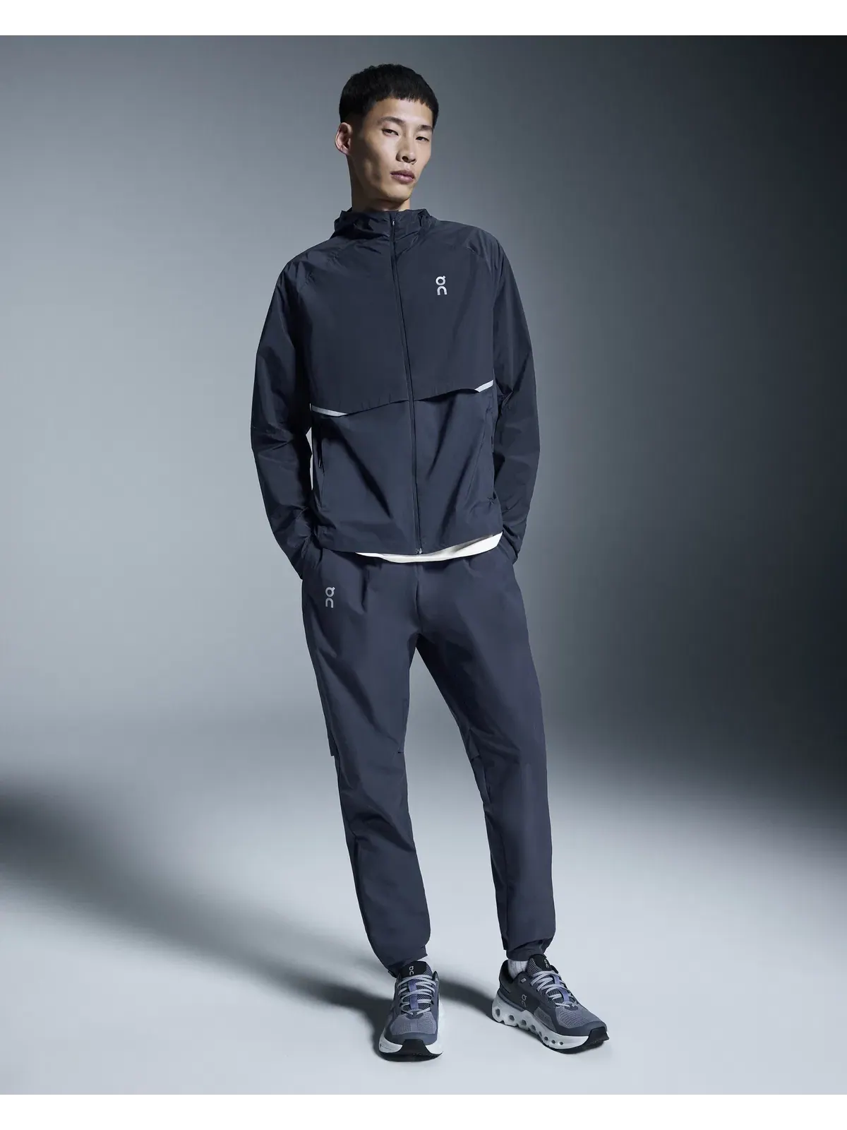 Мужская беговая куртка водоотталкивающая Core Jacket On — 4
