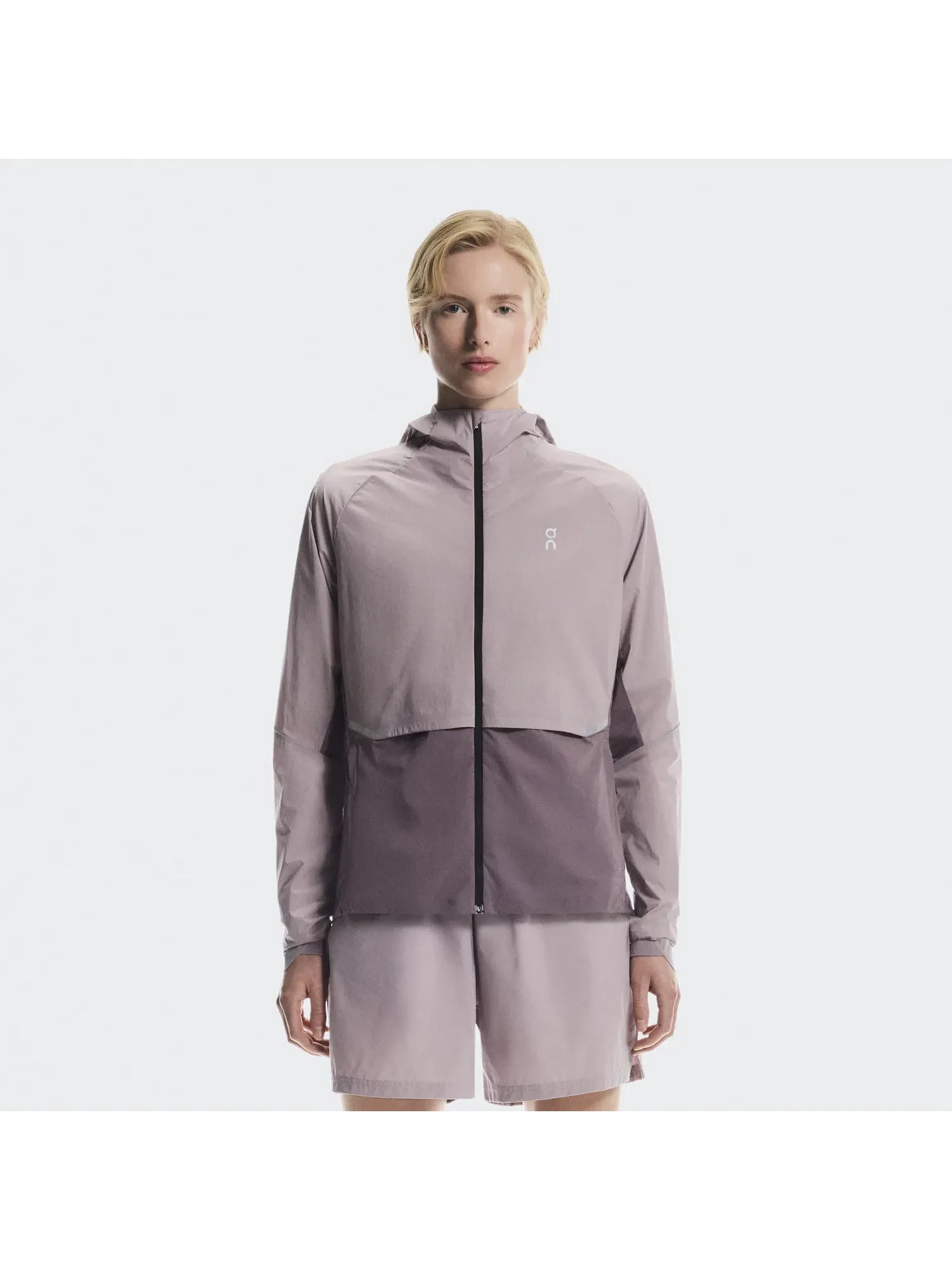Женская беговая куртка водоотталкивающая Regular Core Jacket On, Heron Gobi — 11