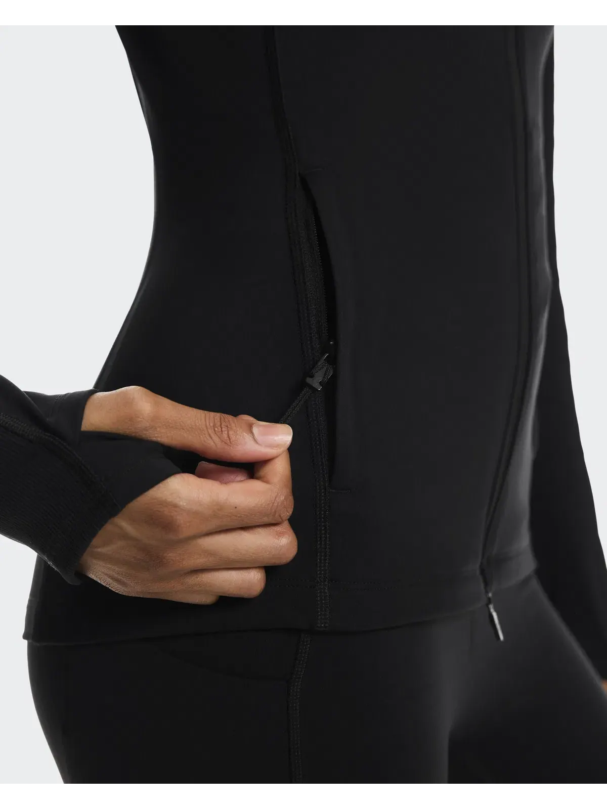 Женская куртка тренировочная с сетчатыми вставками Studio Jacket On — 7