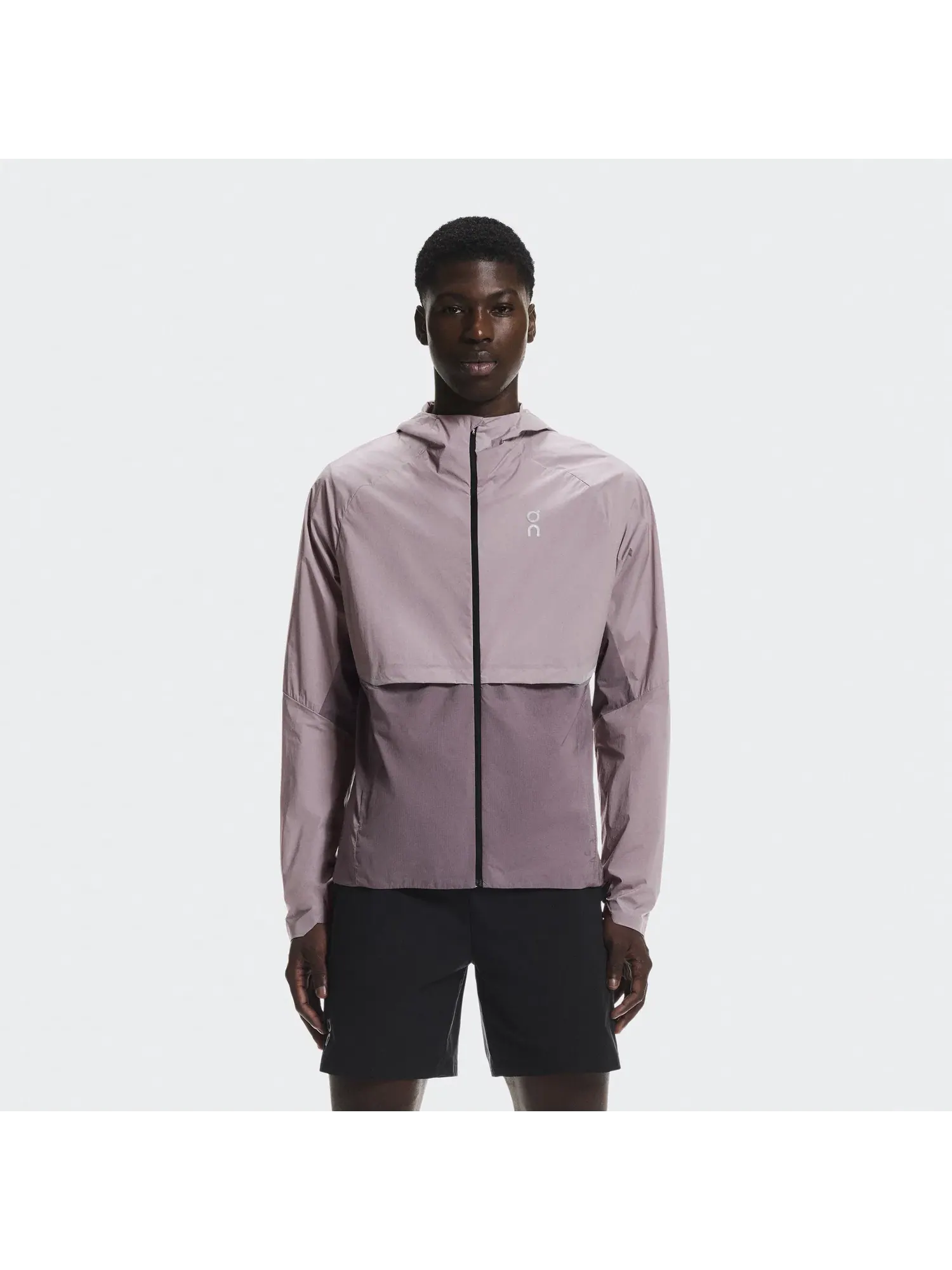 Мужская беговая куртка водоотталкивающая Core Jacket On, Heron Gobi — 12