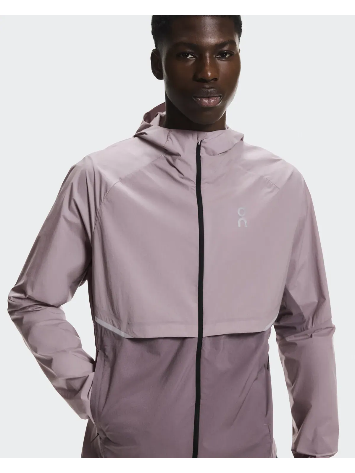 Мужская беговая куртка водоотталкивающая Core Jacket On, Heron Gobi — 4