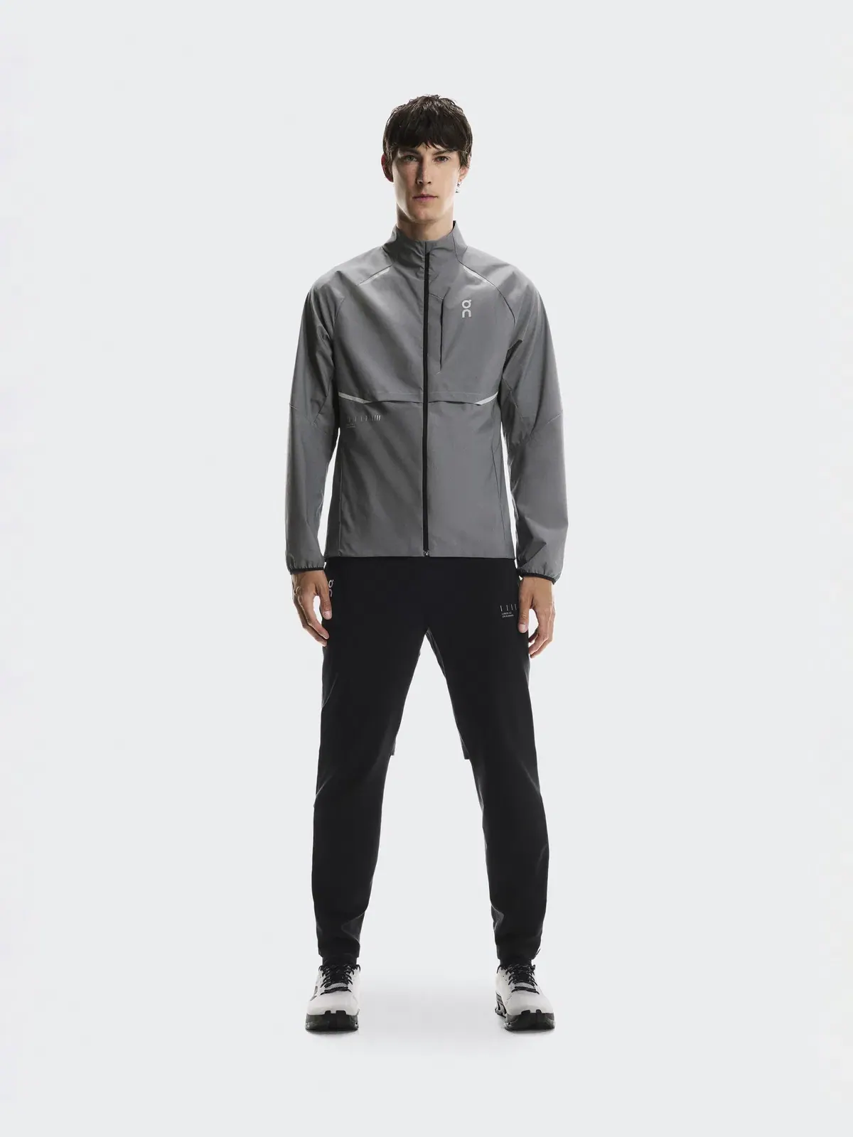 Мужская беговая куртка водоотталкивающая Weather Jacket Lumos On — 2