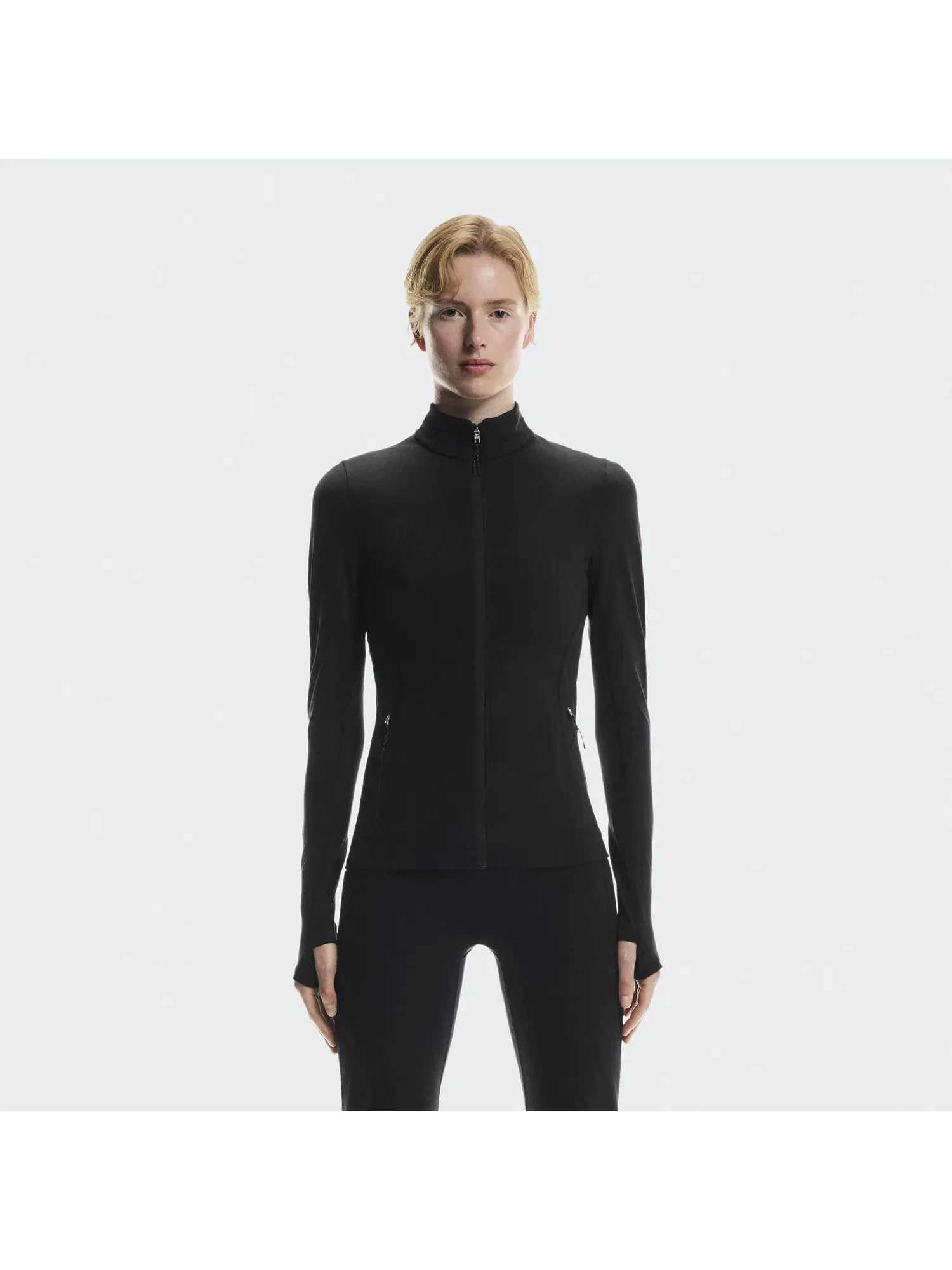 Женская куртка с сетчатой вставкой Studio Jacket On Black — 12
