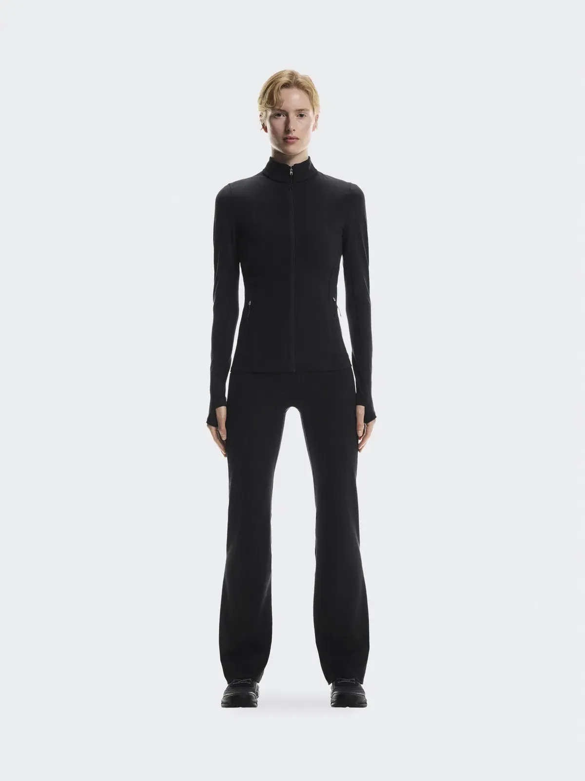 Женская куртка с сетчатой вставкой Studio Jacket On Black — 3