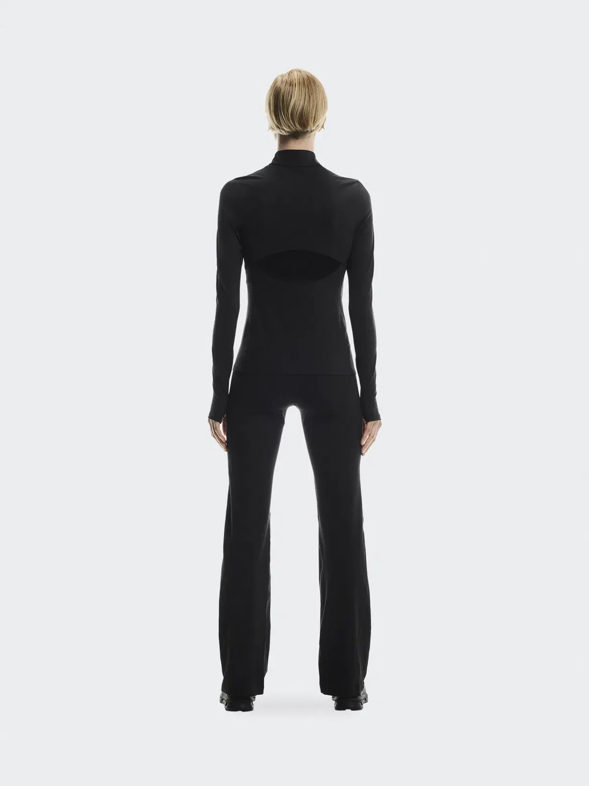 Женская куртка с сетчатой вставкой Studio Jacket On Black — 4