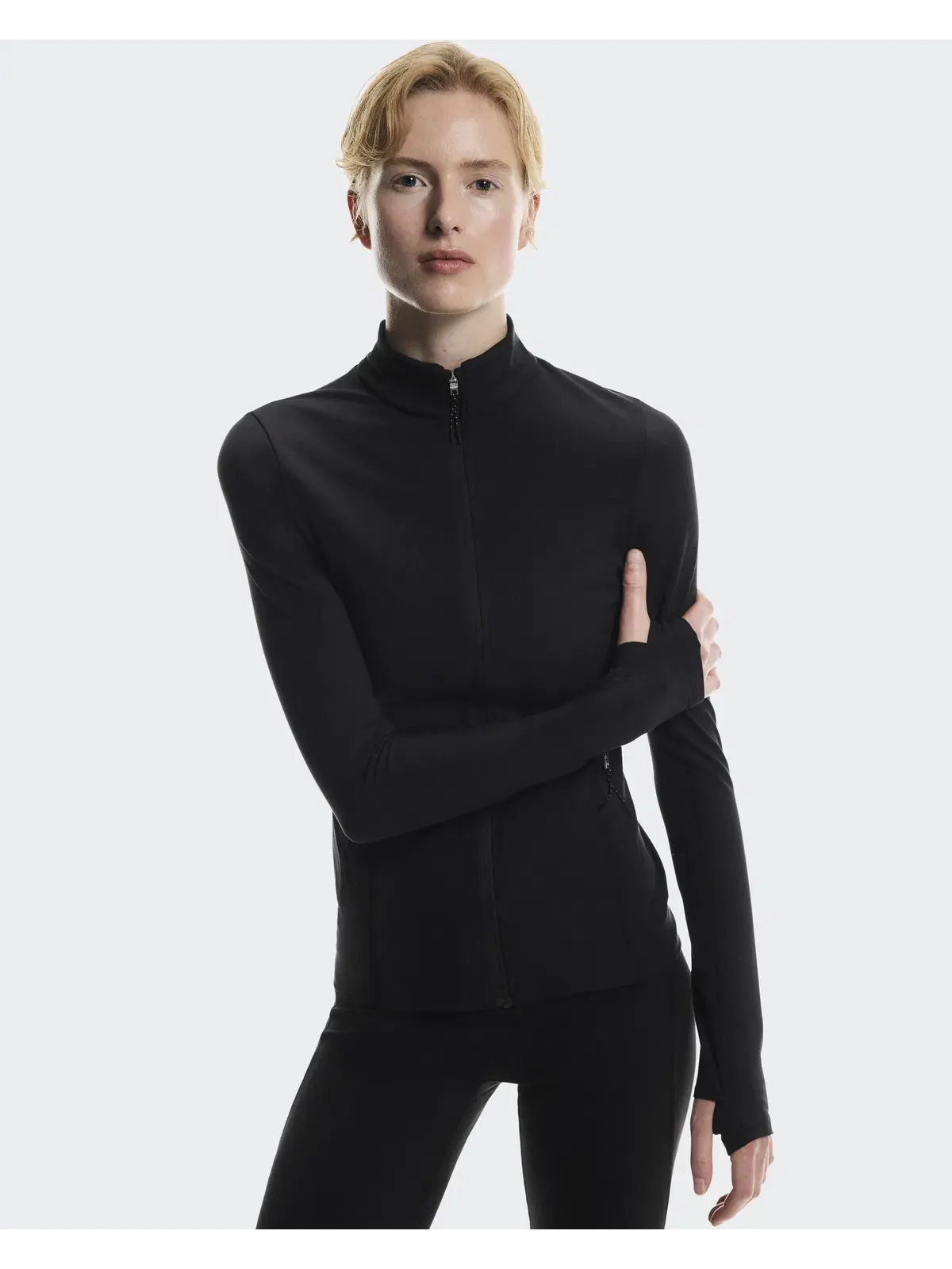 Женская куртка с сетчатой вставкой Studio Jacket On Black — 5