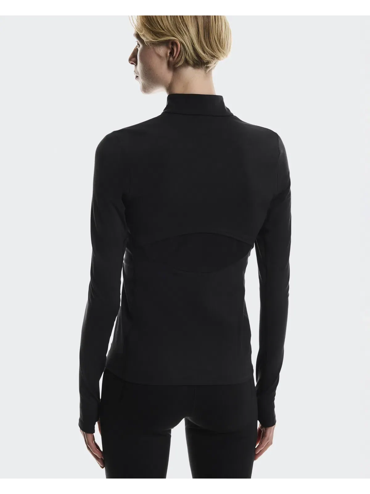 Женская куртка с сетчатой вставкой Studio Jacket On Black — 7