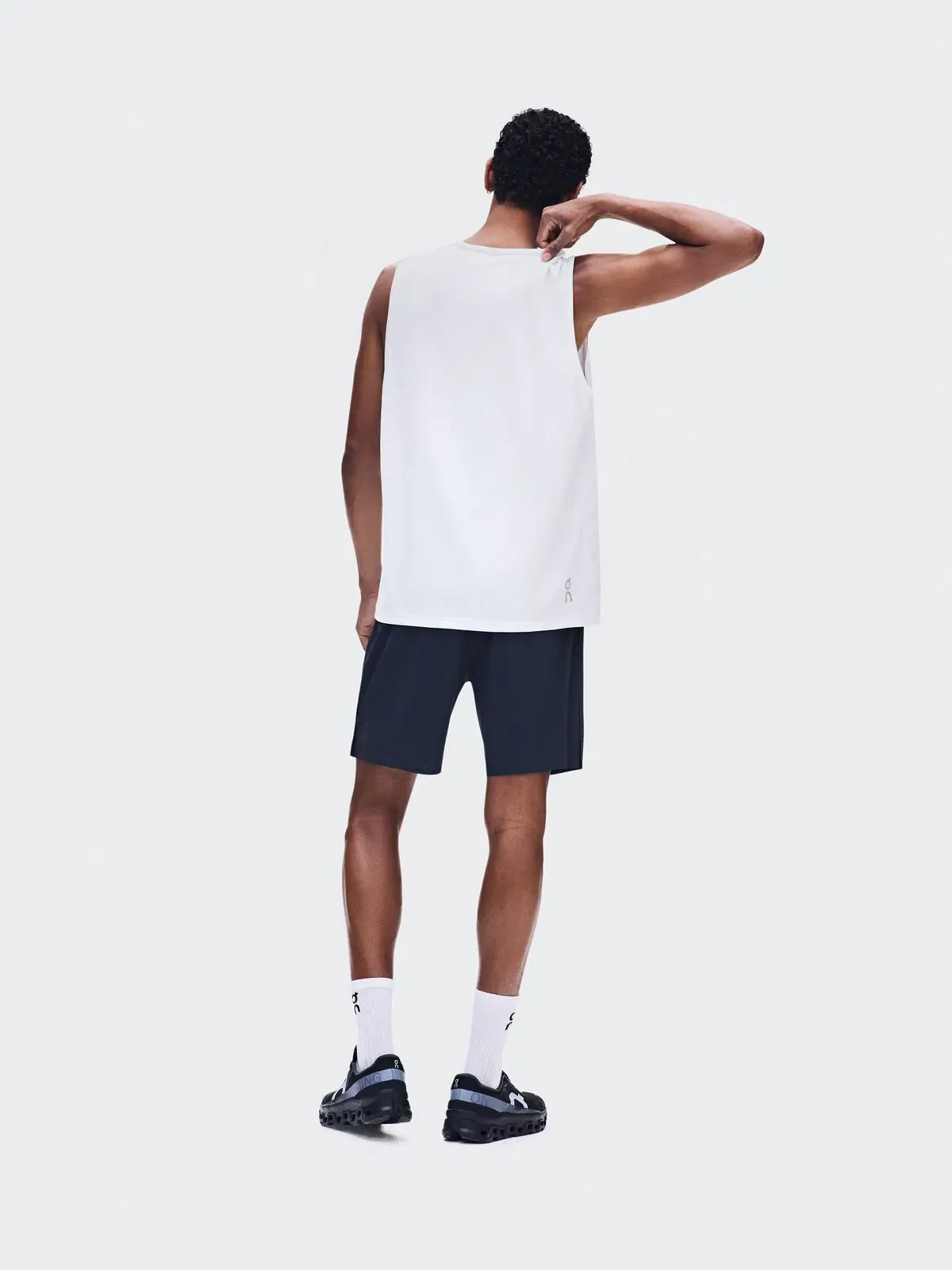 Мужская майка с принтом On Run Tank On White — 4