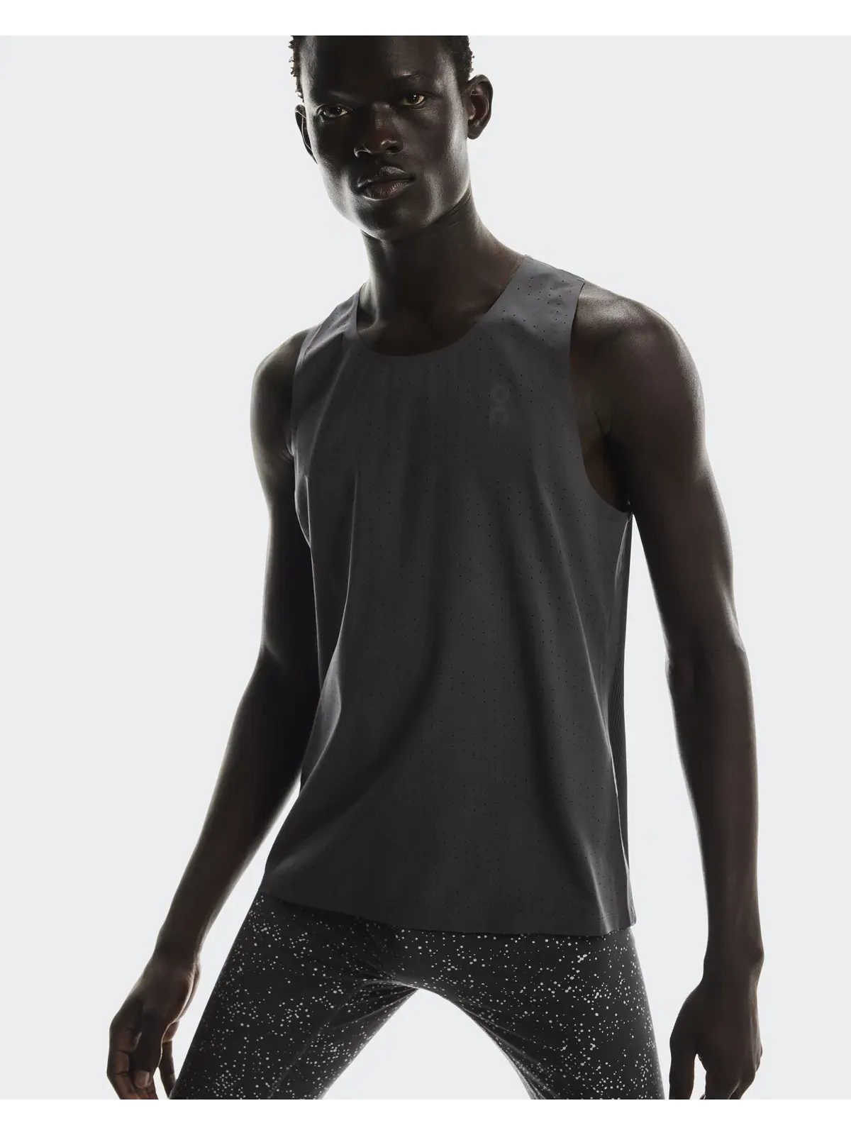 Мужская майка для бега с перфорацией Race Singlet On — 4