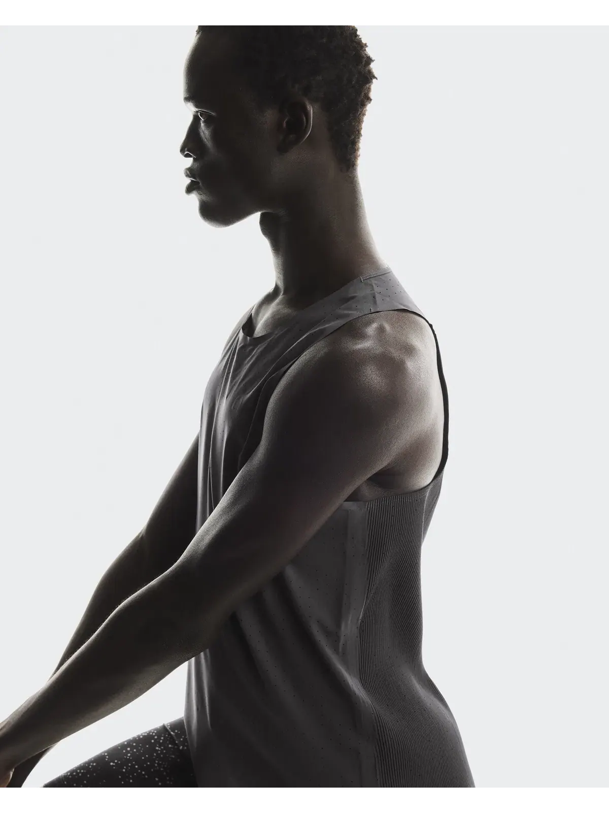 Мужская майка для бега с перфорацией Race Singlet On — 7