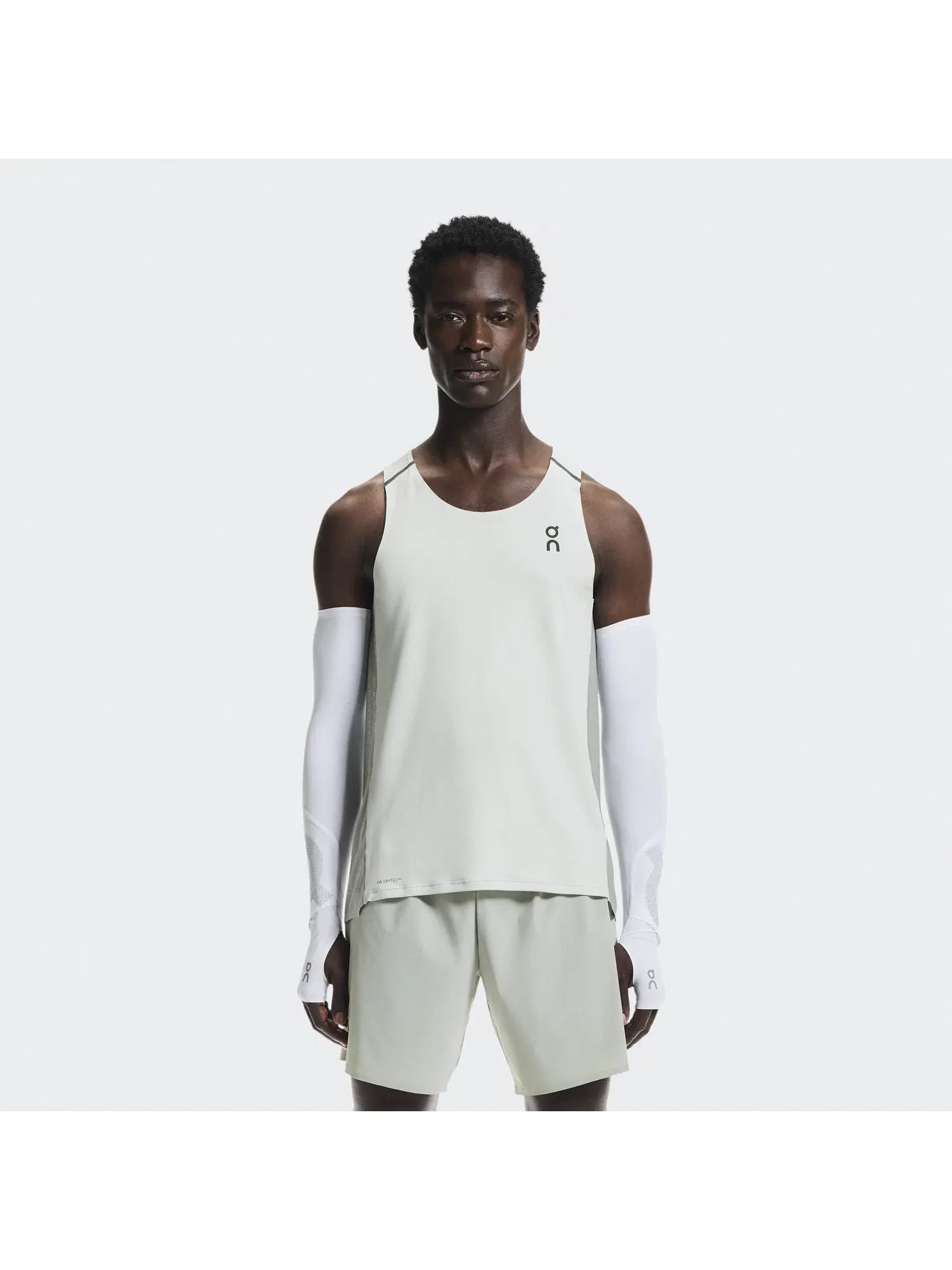 Мужская беговая майка без рукавов Performance Tank On, Iceberg Tin — 10