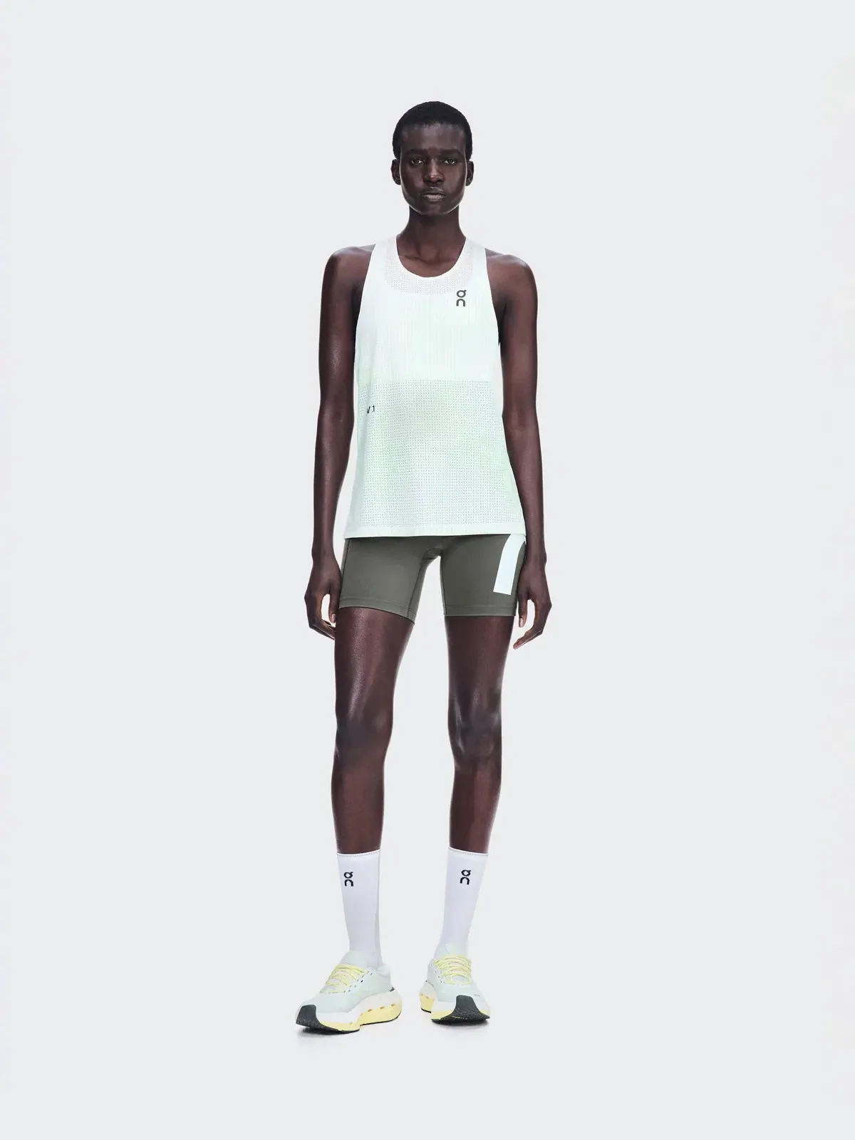Женская беговая майка с плиссировкой Race Singlet LN1 On, Fresco — 2