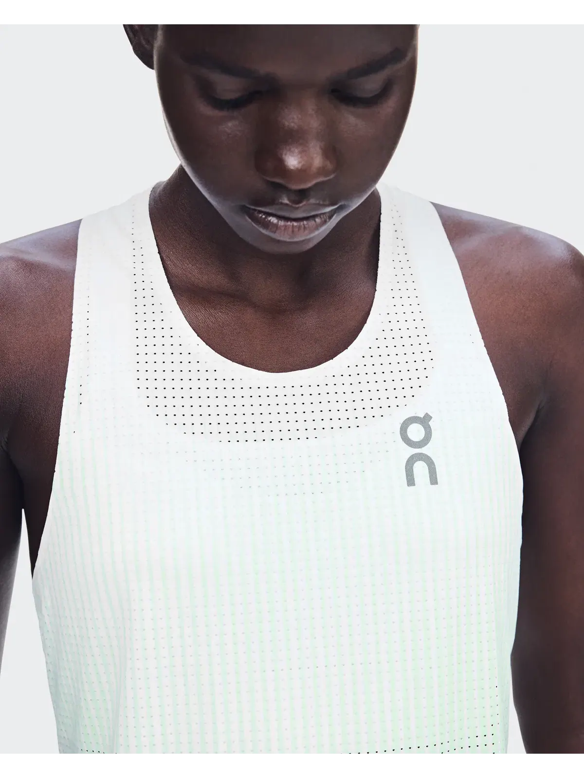 Женская беговая майка с плиссировкой Race Singlet LN1 On, Fresco — 3